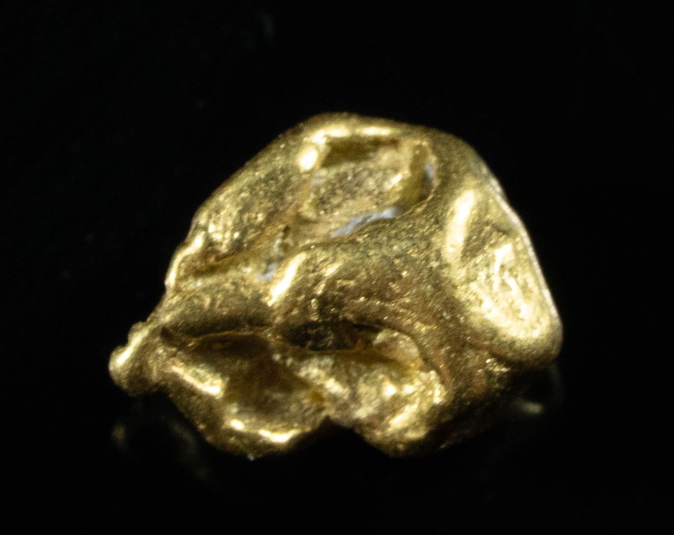 #130 Alaskan BC Natural Gold Nugget .77 Grams Genuine