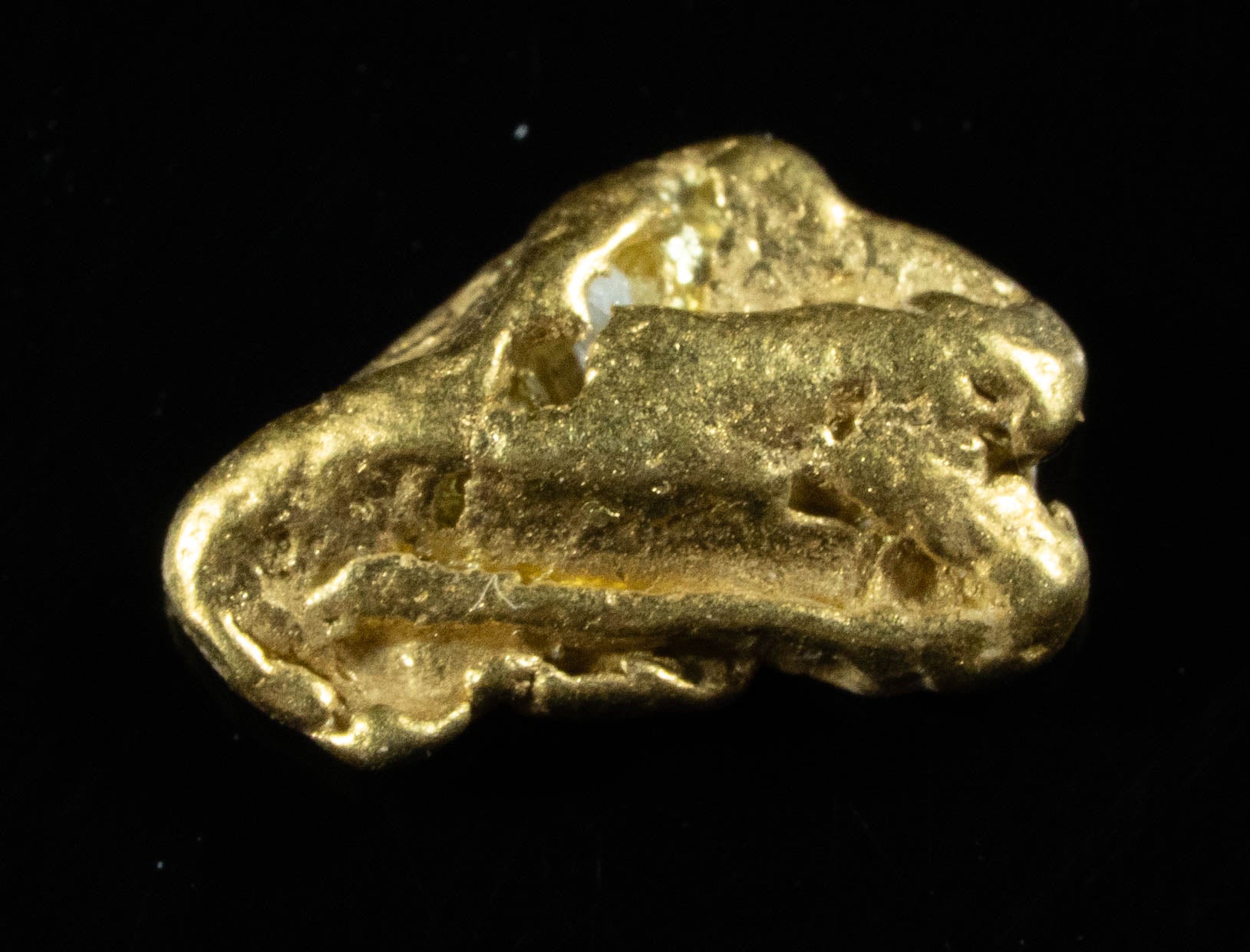 #131 Alaskan BC Natural Gold Nugget .33 Grams Genuine