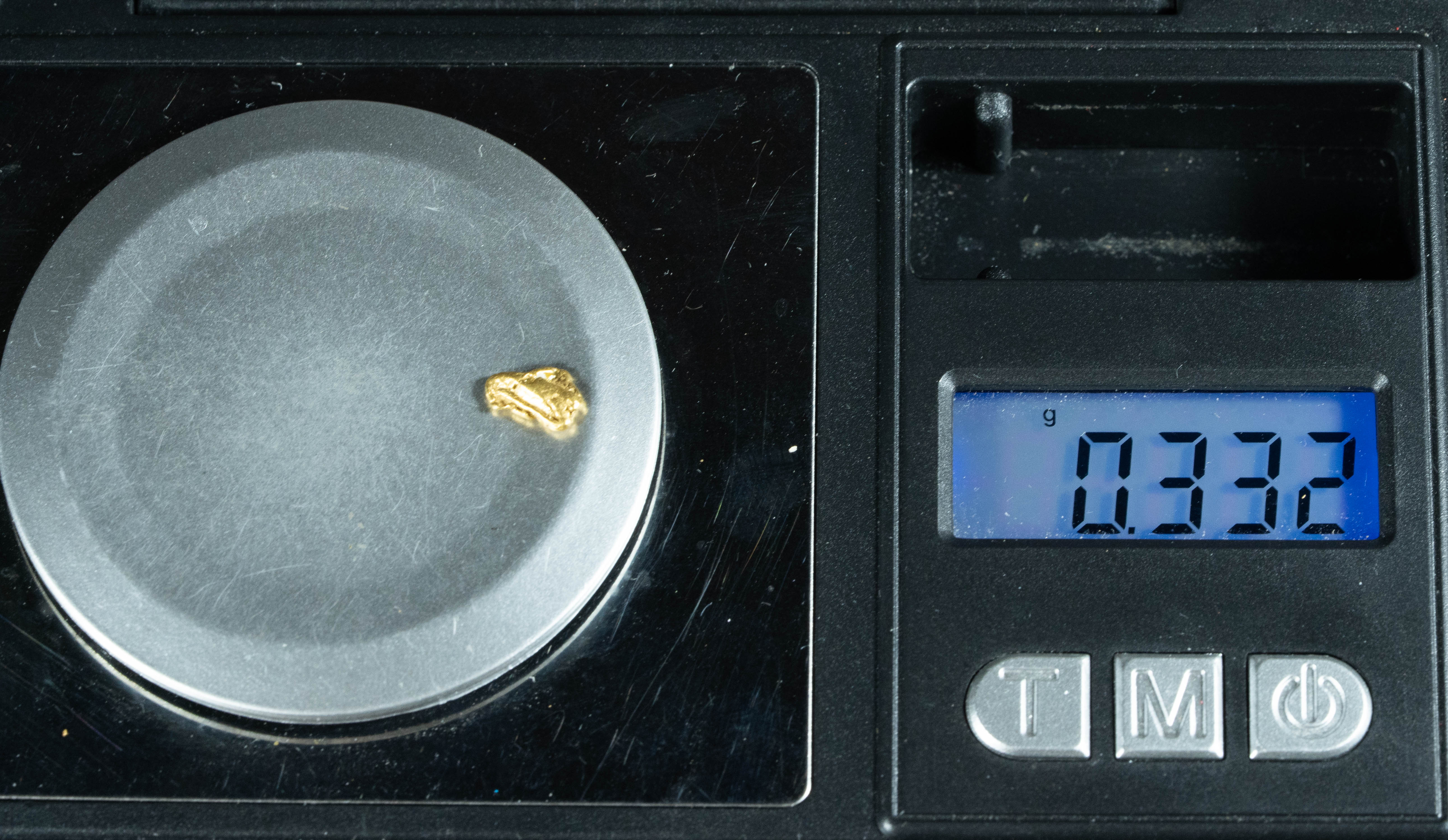 #131 Alaskan BC Natural Gold Nugget .33 Grams Genuine