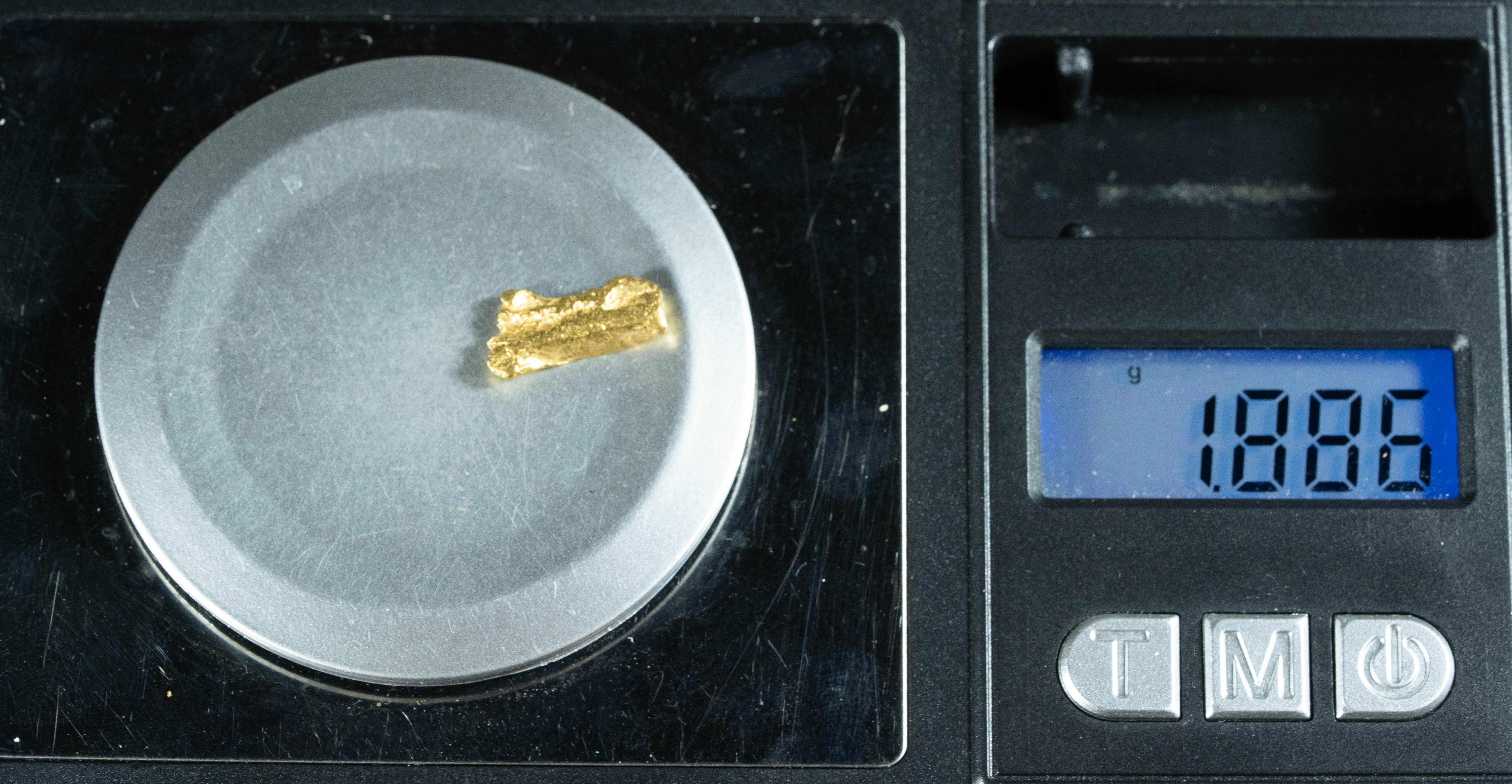 #142 Alaskan BC Natural Gold Nugget 1.88 Grams Genuine