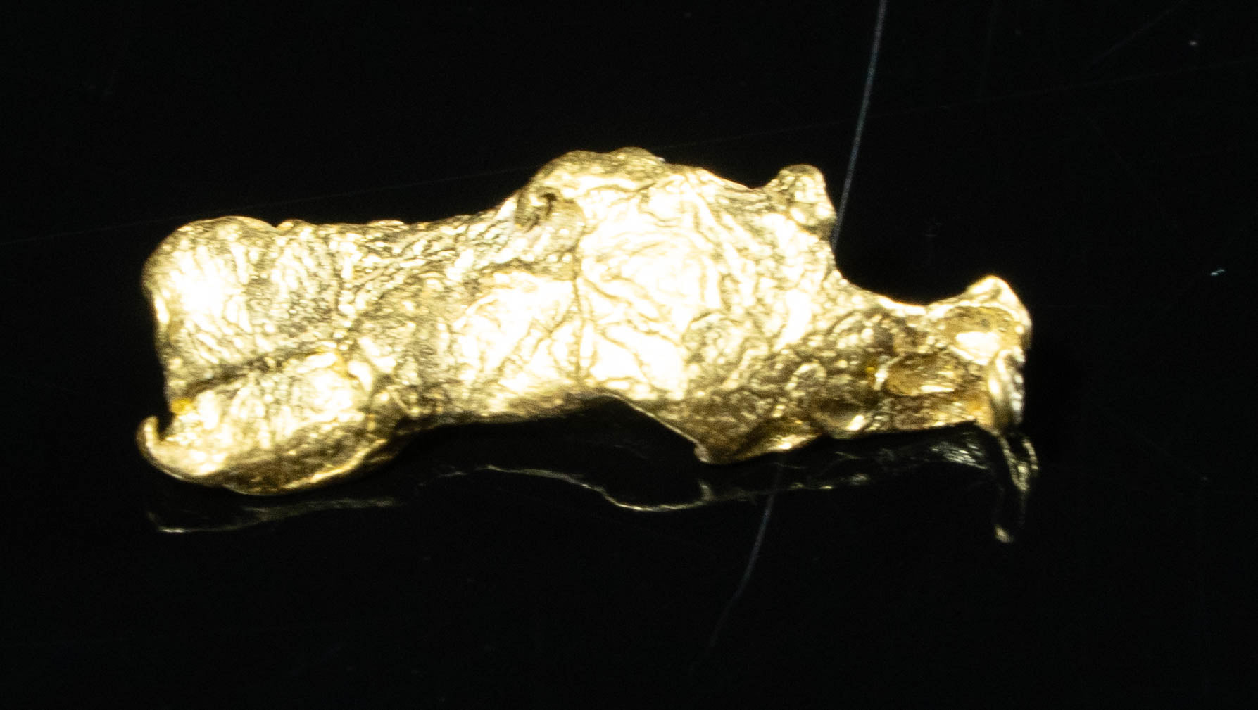 #143 Alaskan BC Natural Gold Nugget .53 Grams Genuine