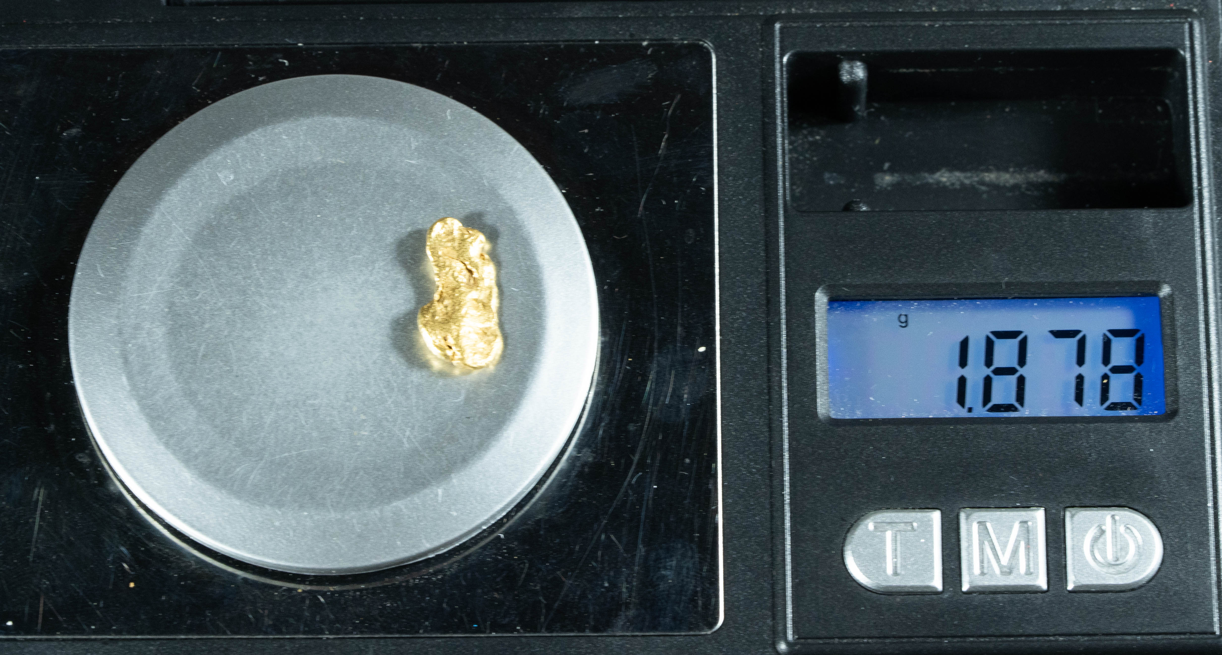 #144 Alaskan BC Natural Gold Nugget 1.87 Grams Genuine