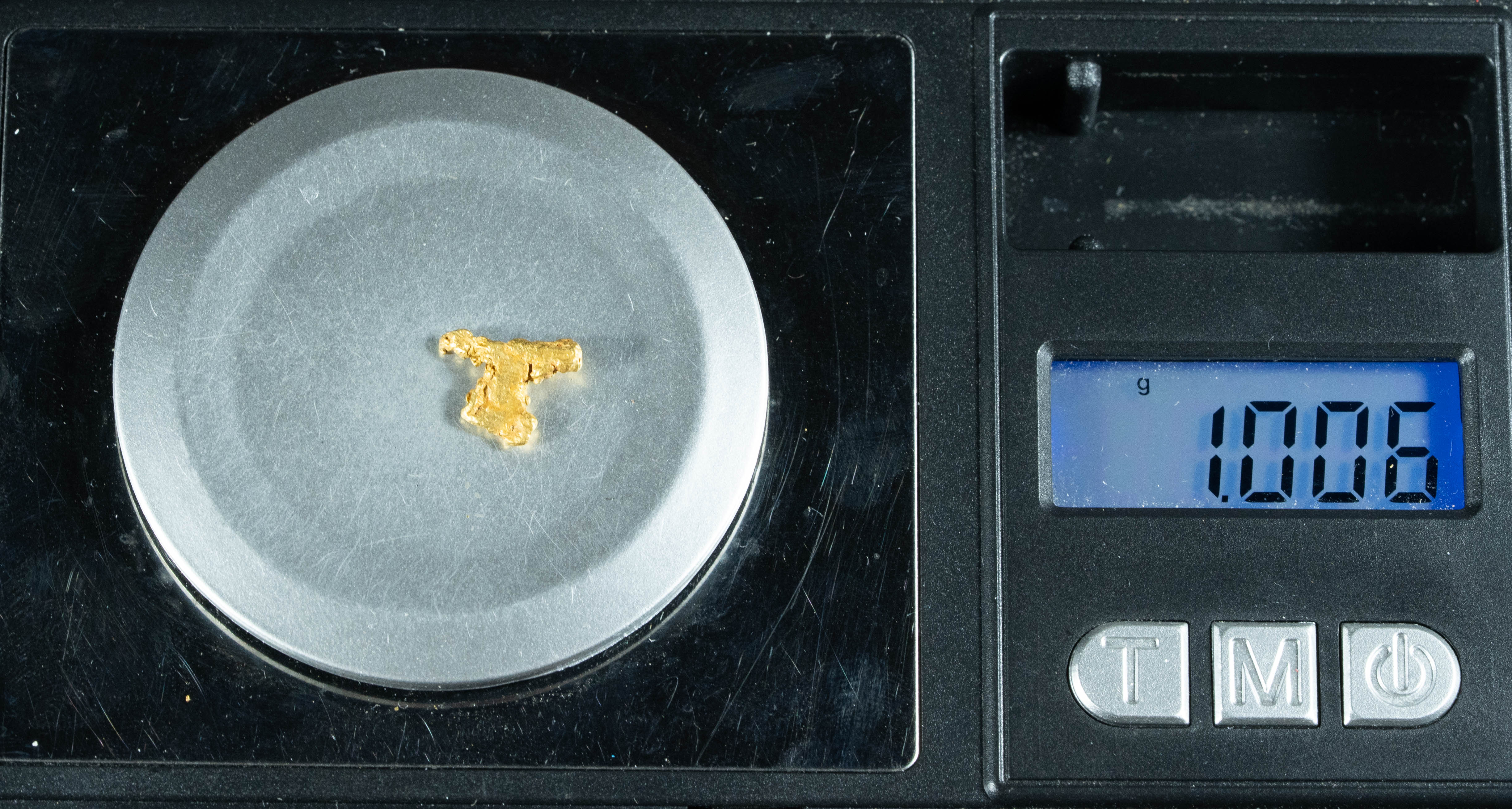 #147 Alaskan BC Natural Gold Nugget 1.00 Grams Genuine