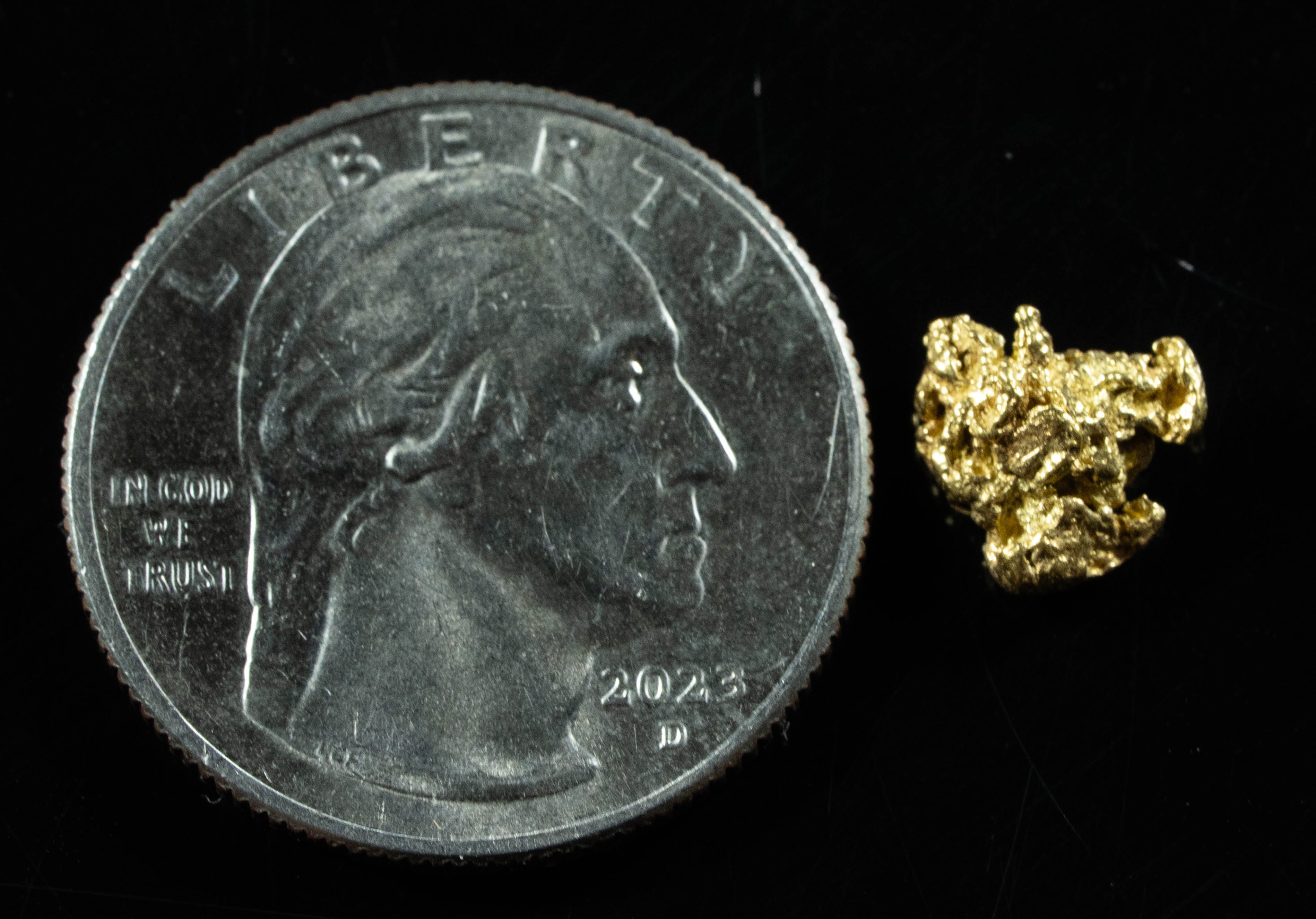 #149 Alaskan BC Natural Gold Nugget .82 Grams Genuine