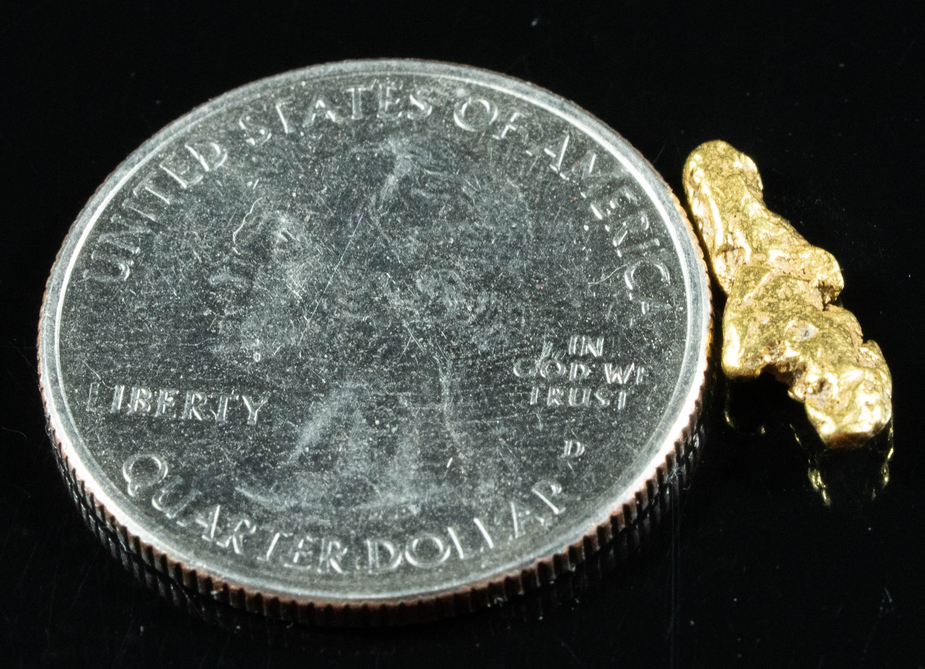#6 Alaskan BC Natural Gold Nugget .99 Grams Genuine