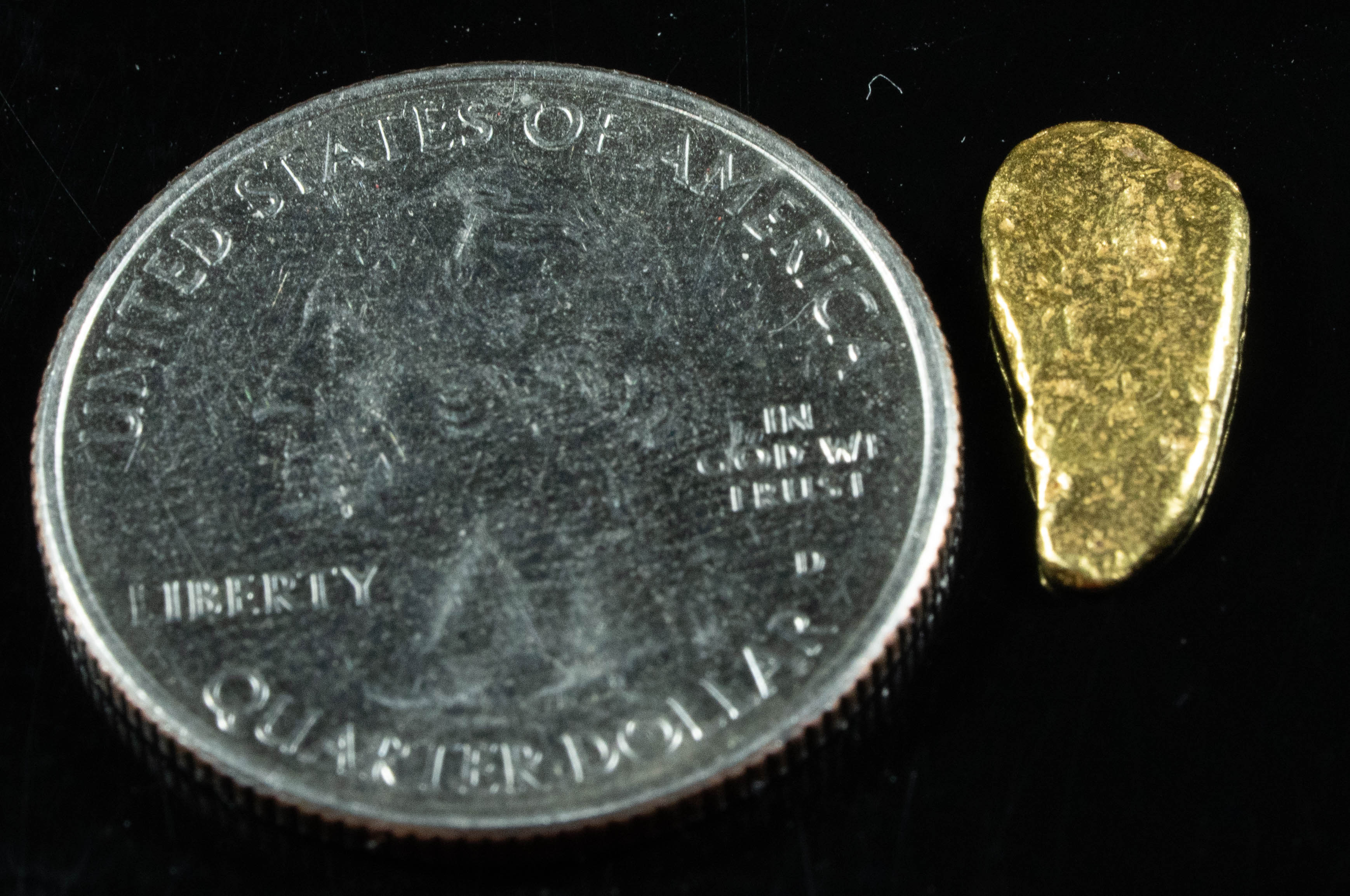 #24 Alaskan BC Natural Gold Nugget 1.20 Grams Genuine