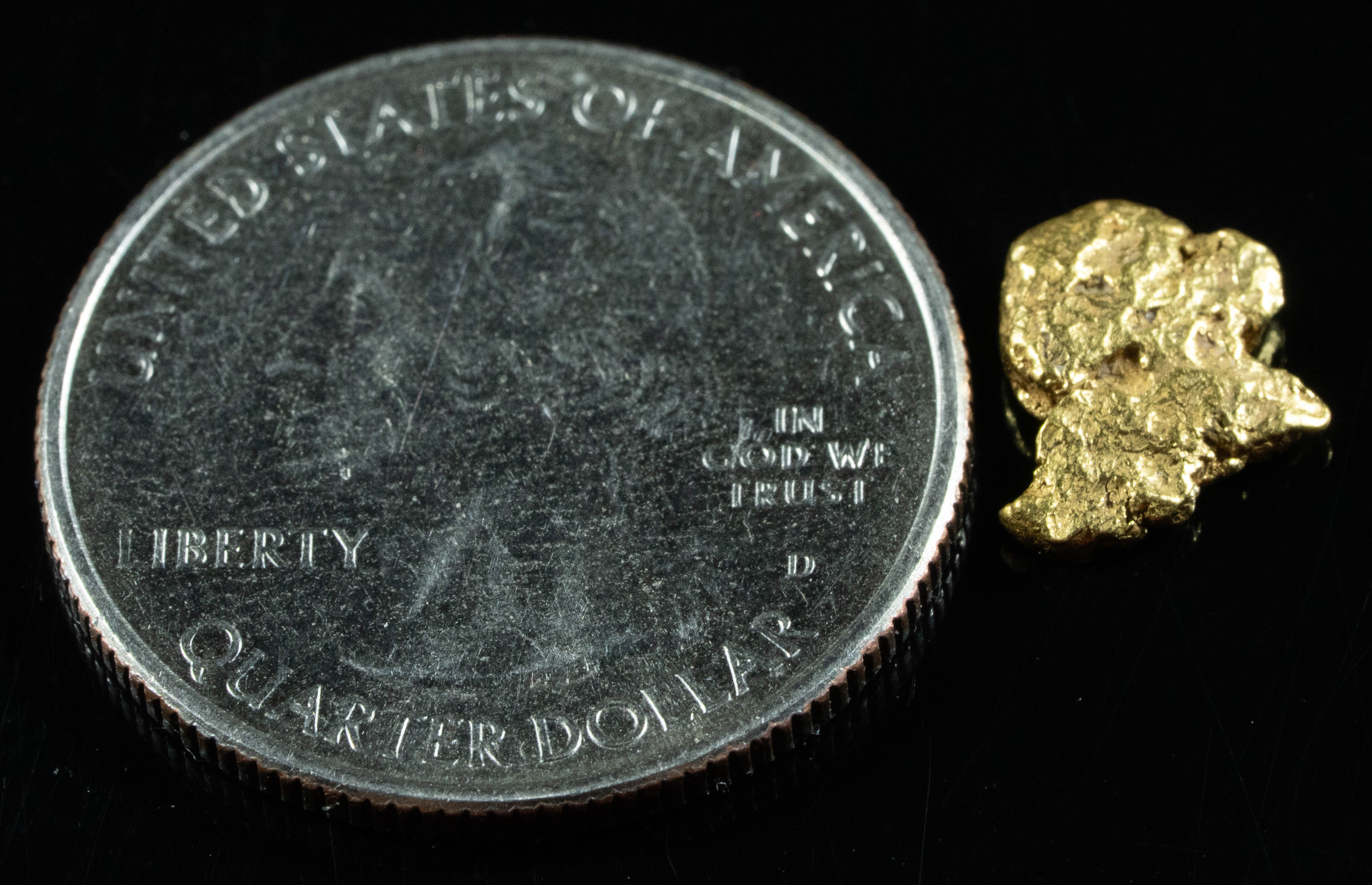 #44 Alaskan BC Natural Gold Nugget 1.31 Grams Genuine