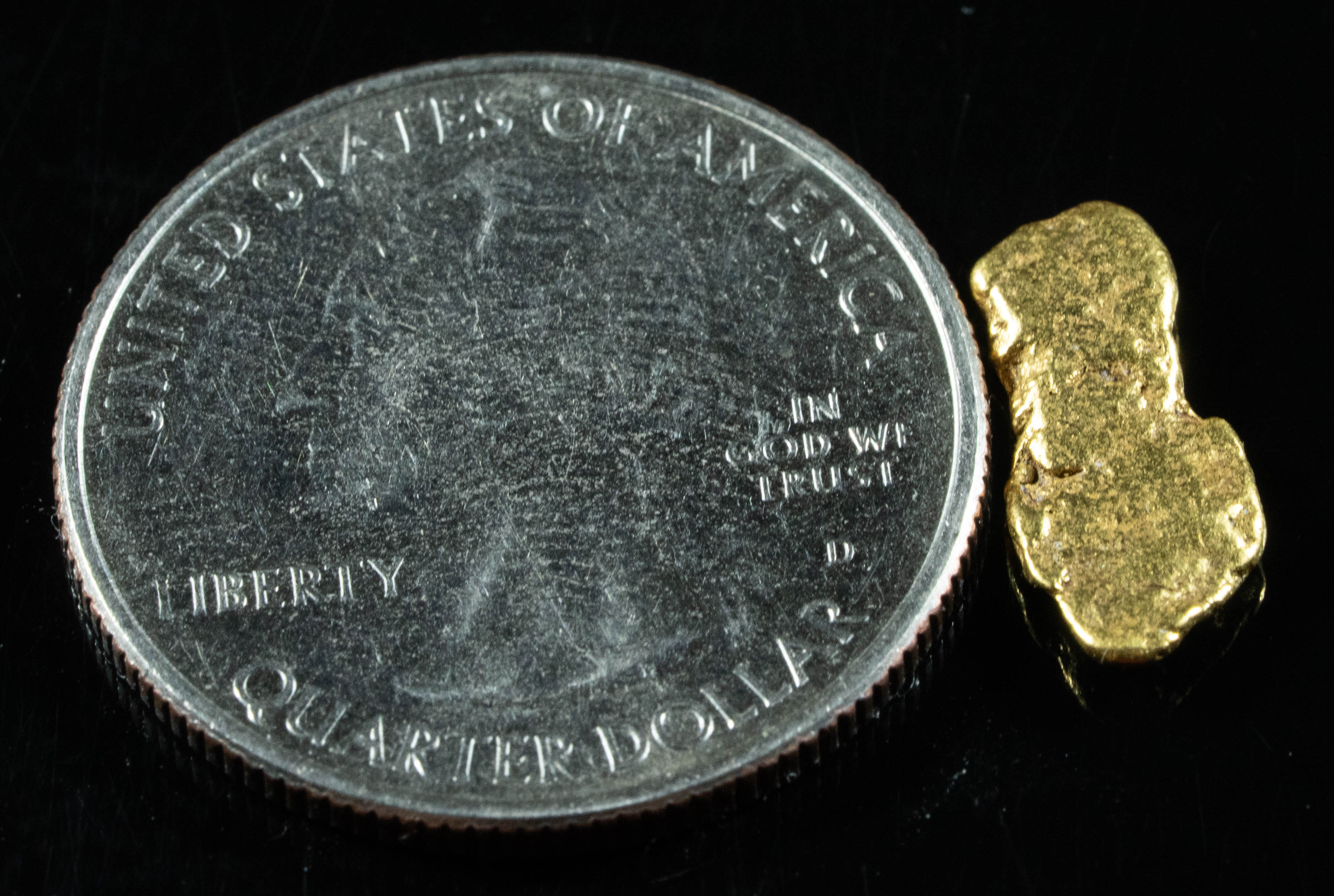 #173 Alaskan BC Natural Gold Nugget 1.21 Grams Genuine