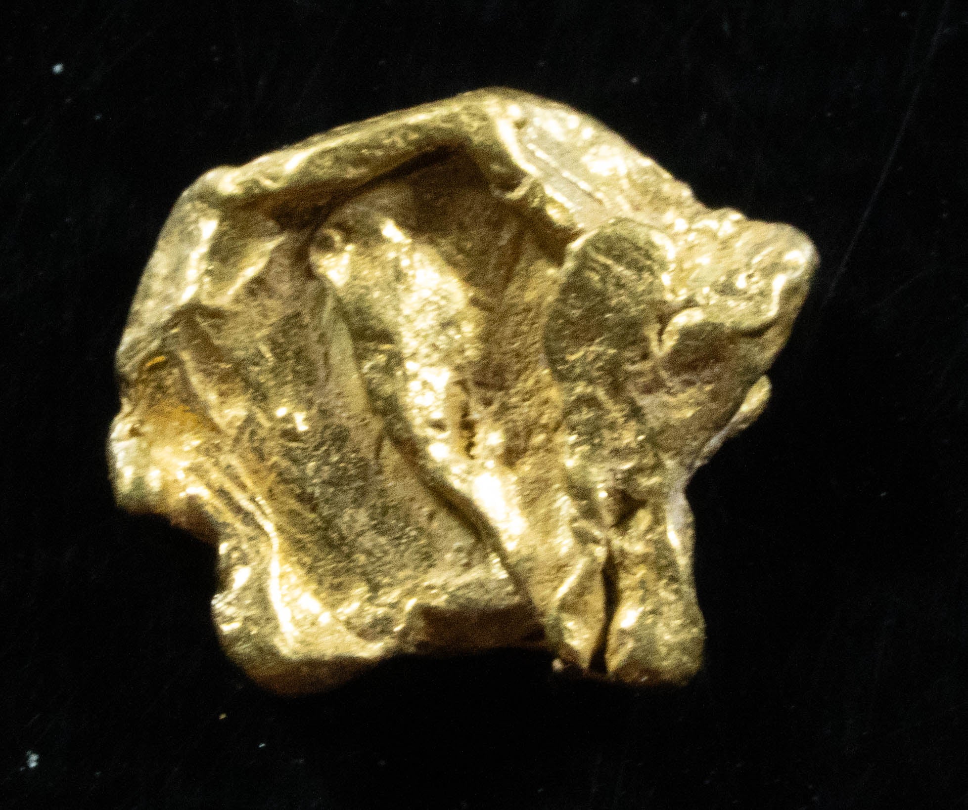 #119 Alaskan BC Natural Gold Nugget .92 Grams Genuine