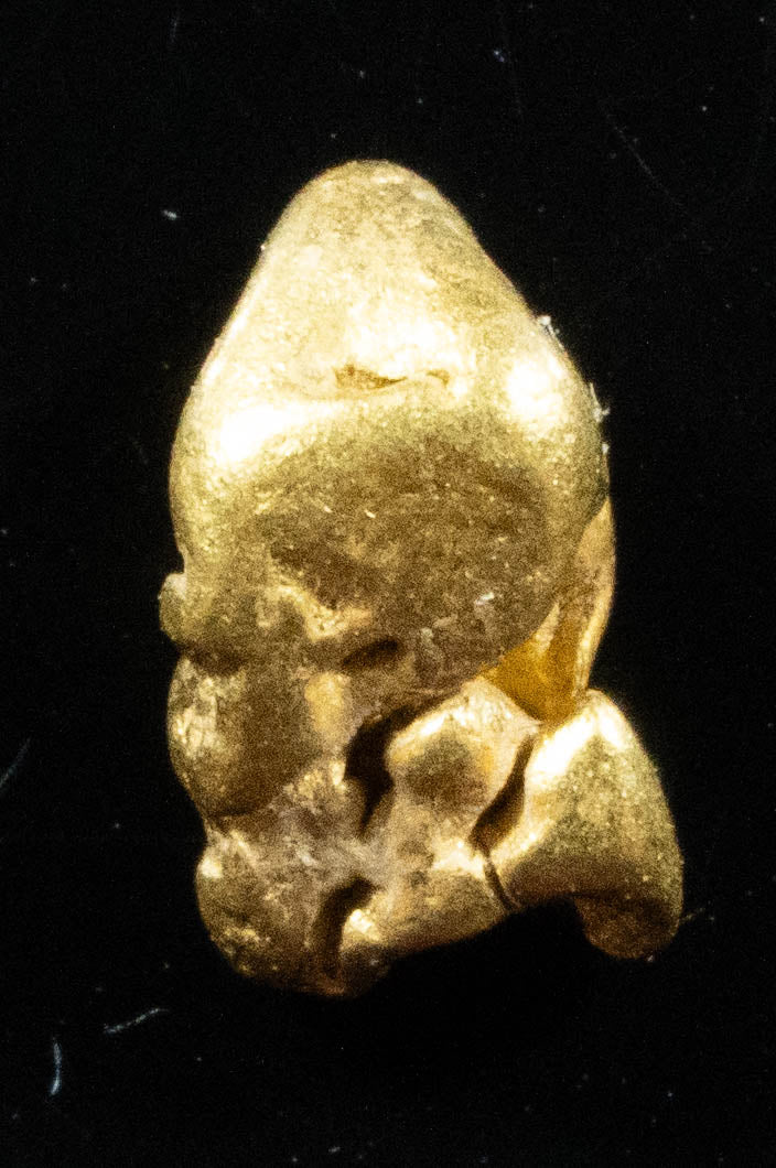 #126 Alaskan BC Natural Gold Nugget .53 Grams Genuine