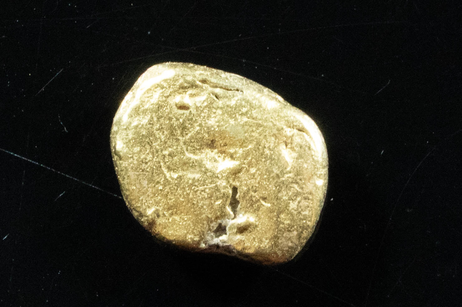 #161 Alaskan BC Natural Gold Nugget 1.22 Grams Genuine