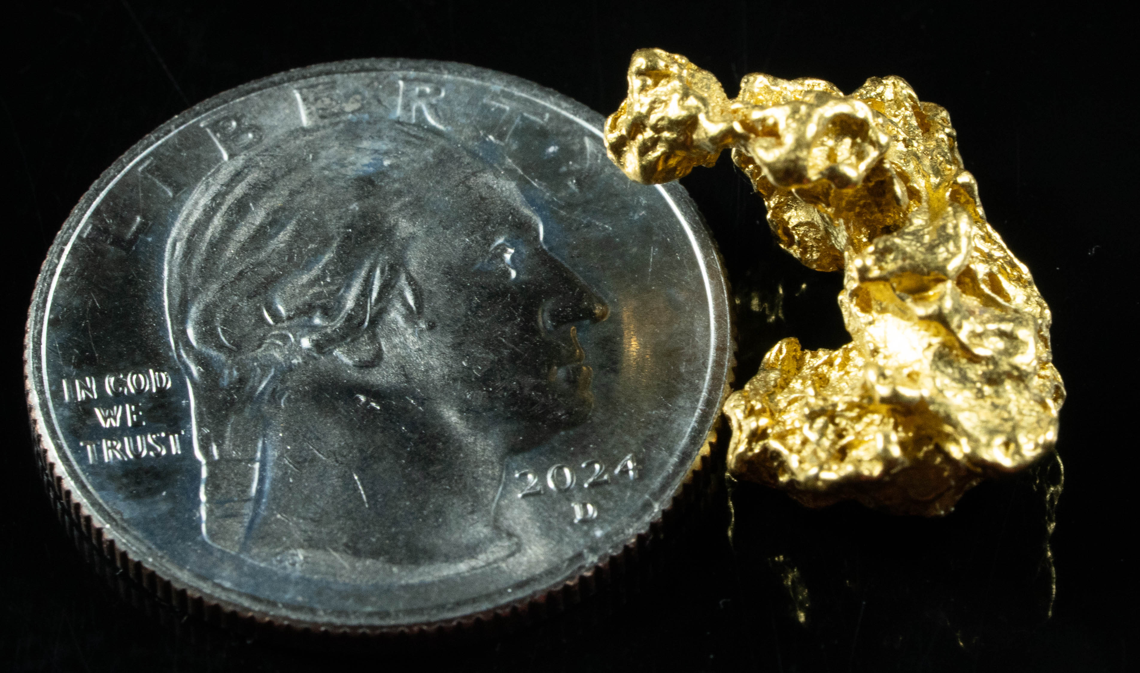 #1081 Natural Gold Nugget Australian 5.67 Grams Genuine
