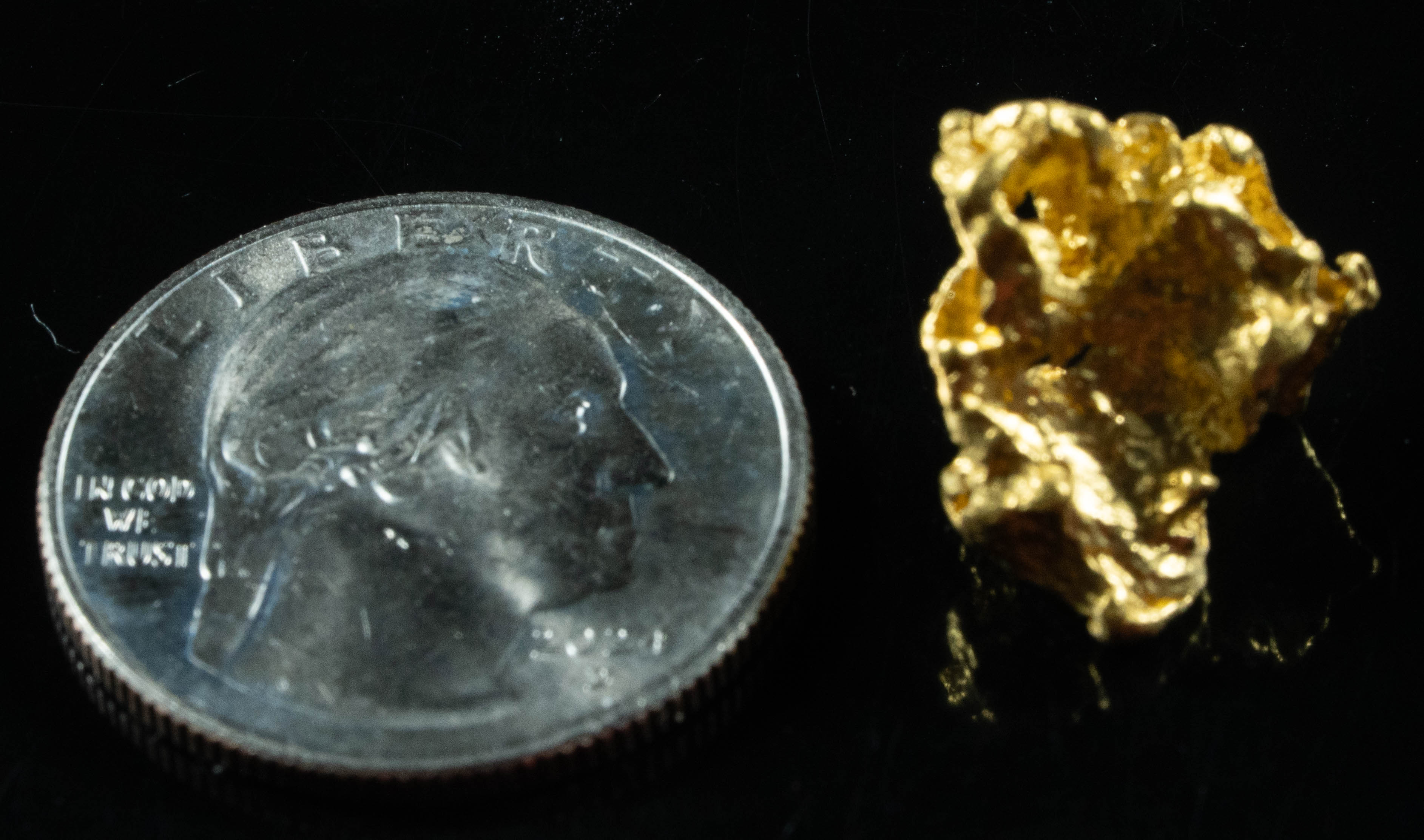 #1084 Natural Gold Nugget Australian 6.02 Grams Genuine