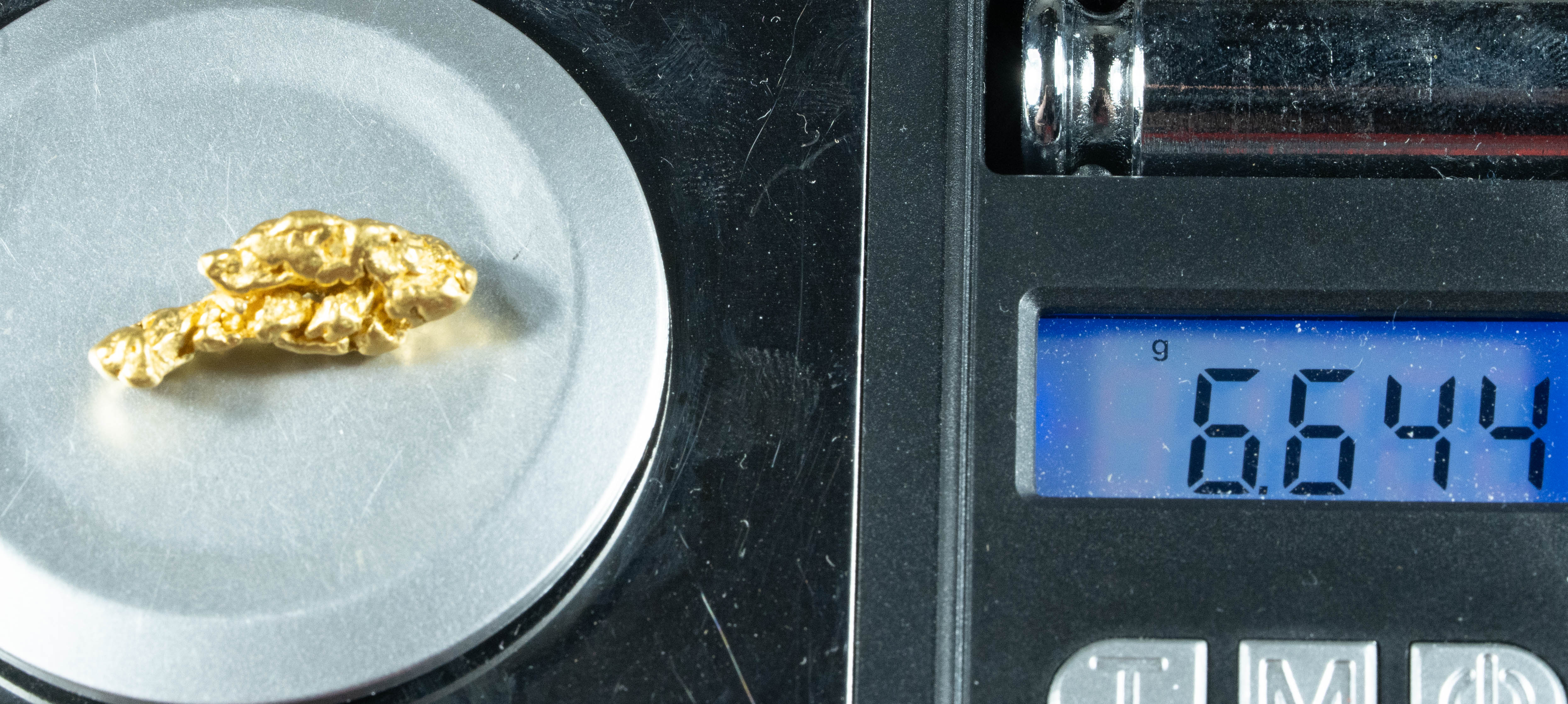#1105 Natural Gold Nugget Australian 6.64 Grams Genuine