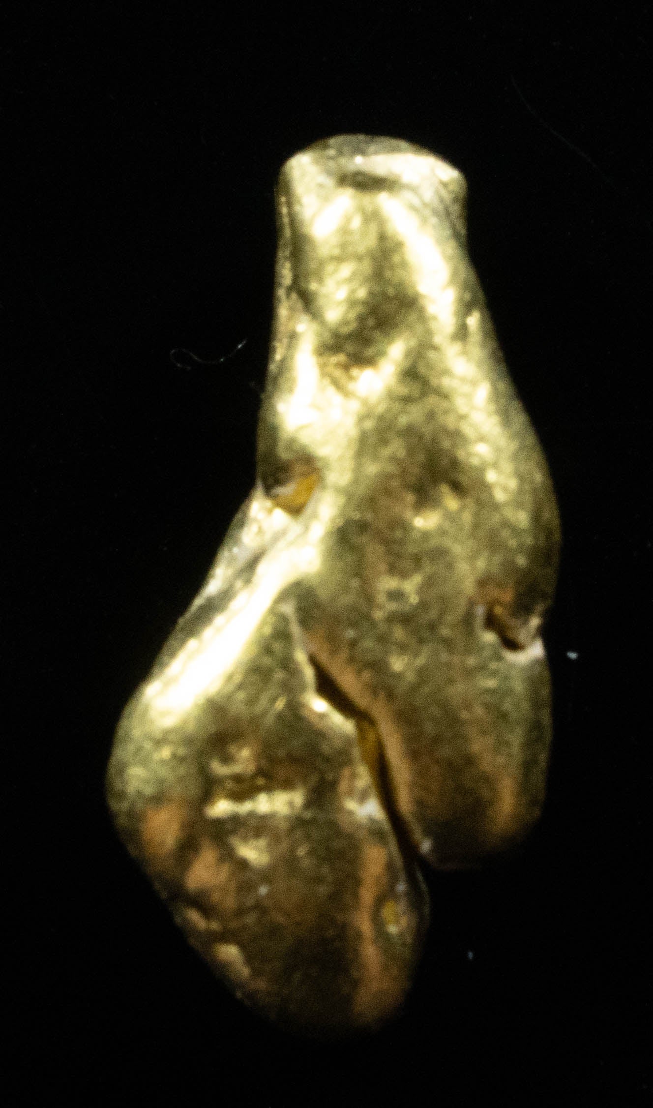 #323 Alaskan BC Natural Gold Nugget 3.90 Grams Genuine