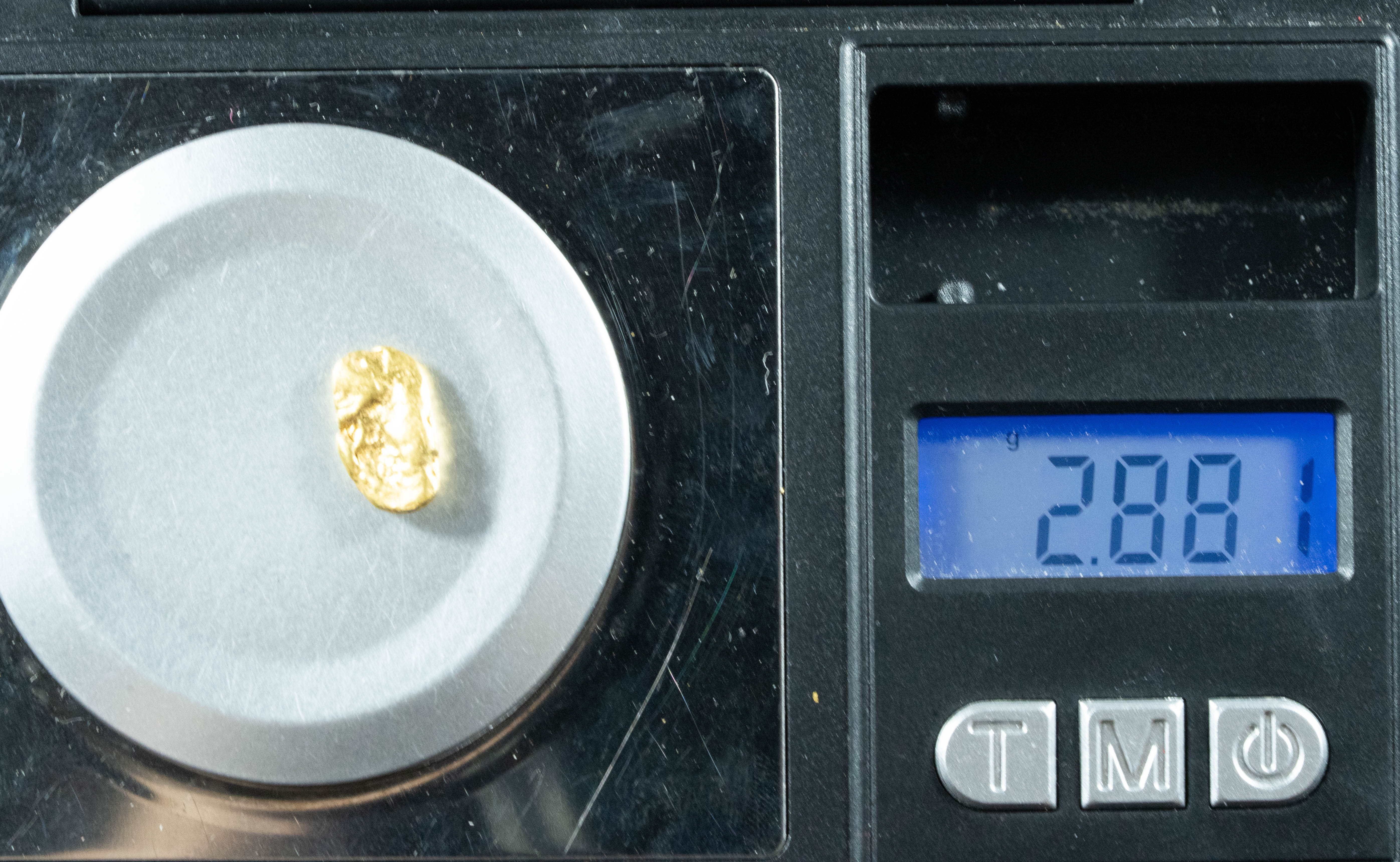 #325 Alaskan BC Natural Gold Nugget 2.88 Grams Genuine