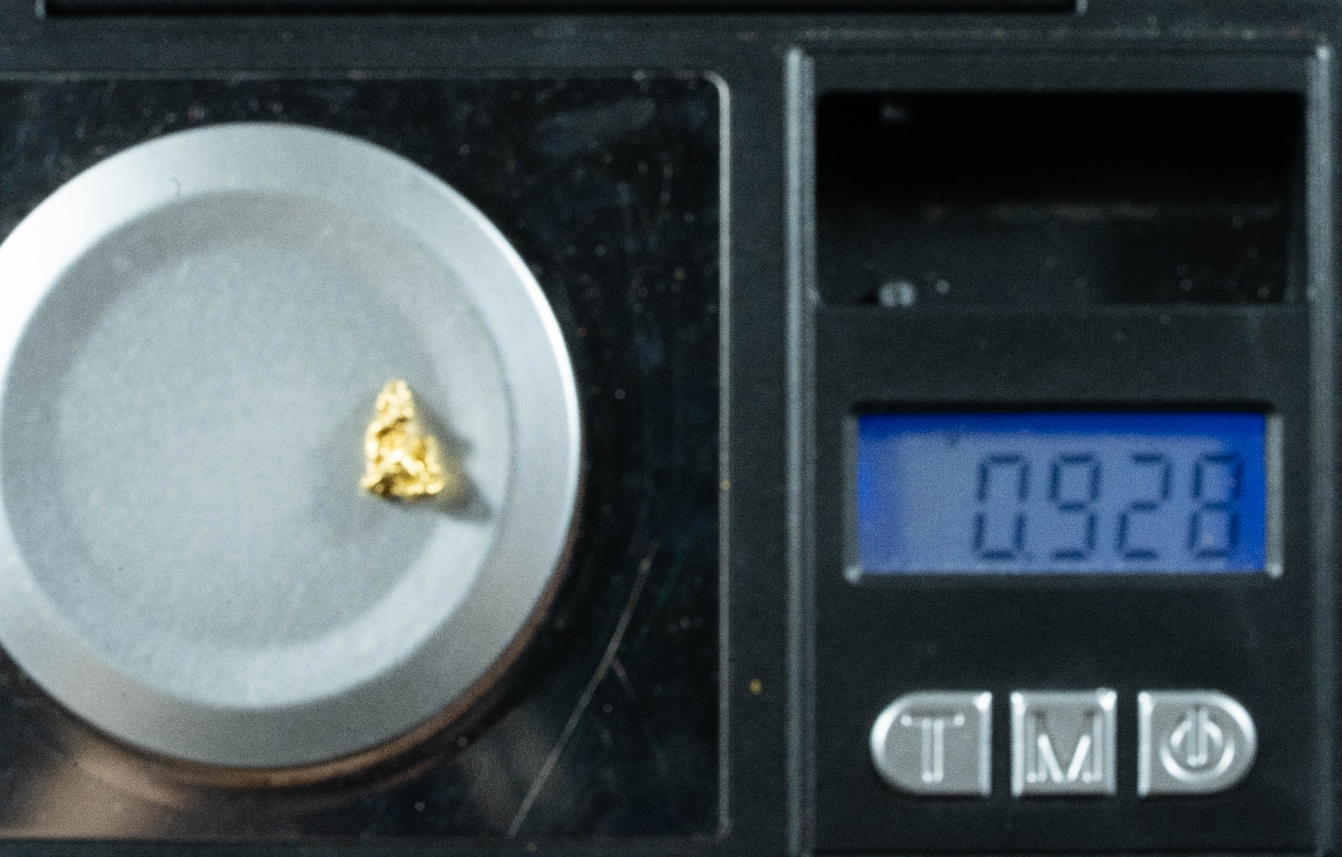 #21 Alaskan BC Natural Gold Nugget .92 Grams Genuine
