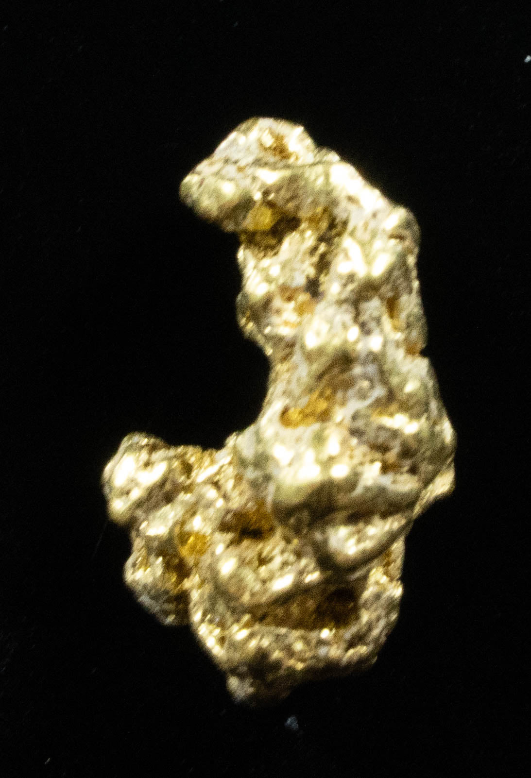 #45 Alaskan BC Natural Gold Nugget 1.00 Grams Genuine