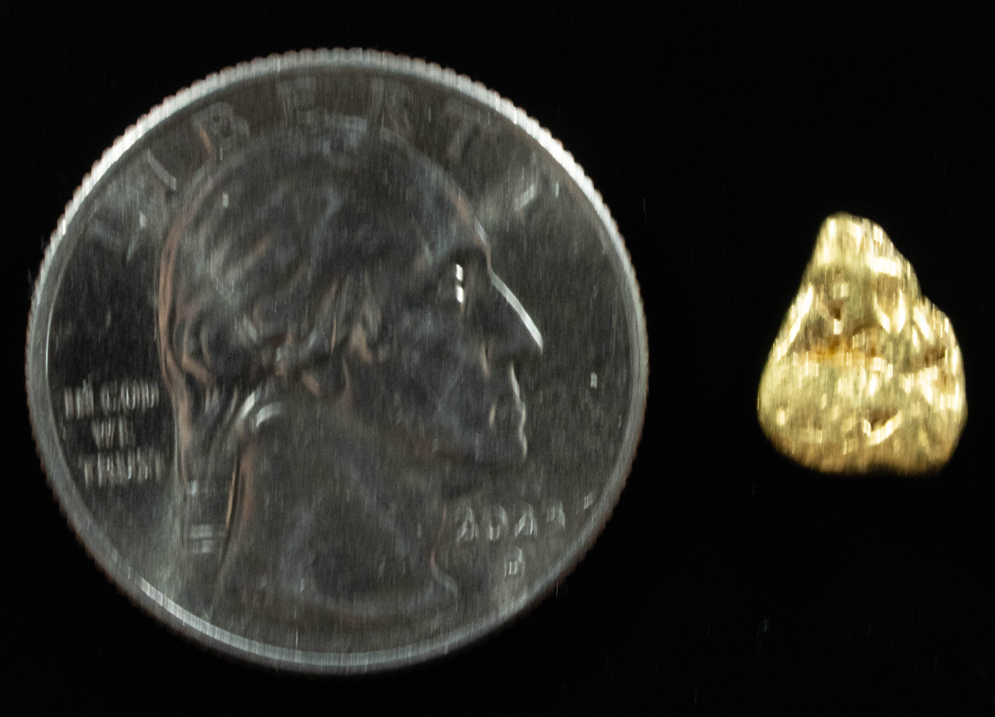#101 Alaskan BC Natural Gold Nugget 1.99 Grams Genuine