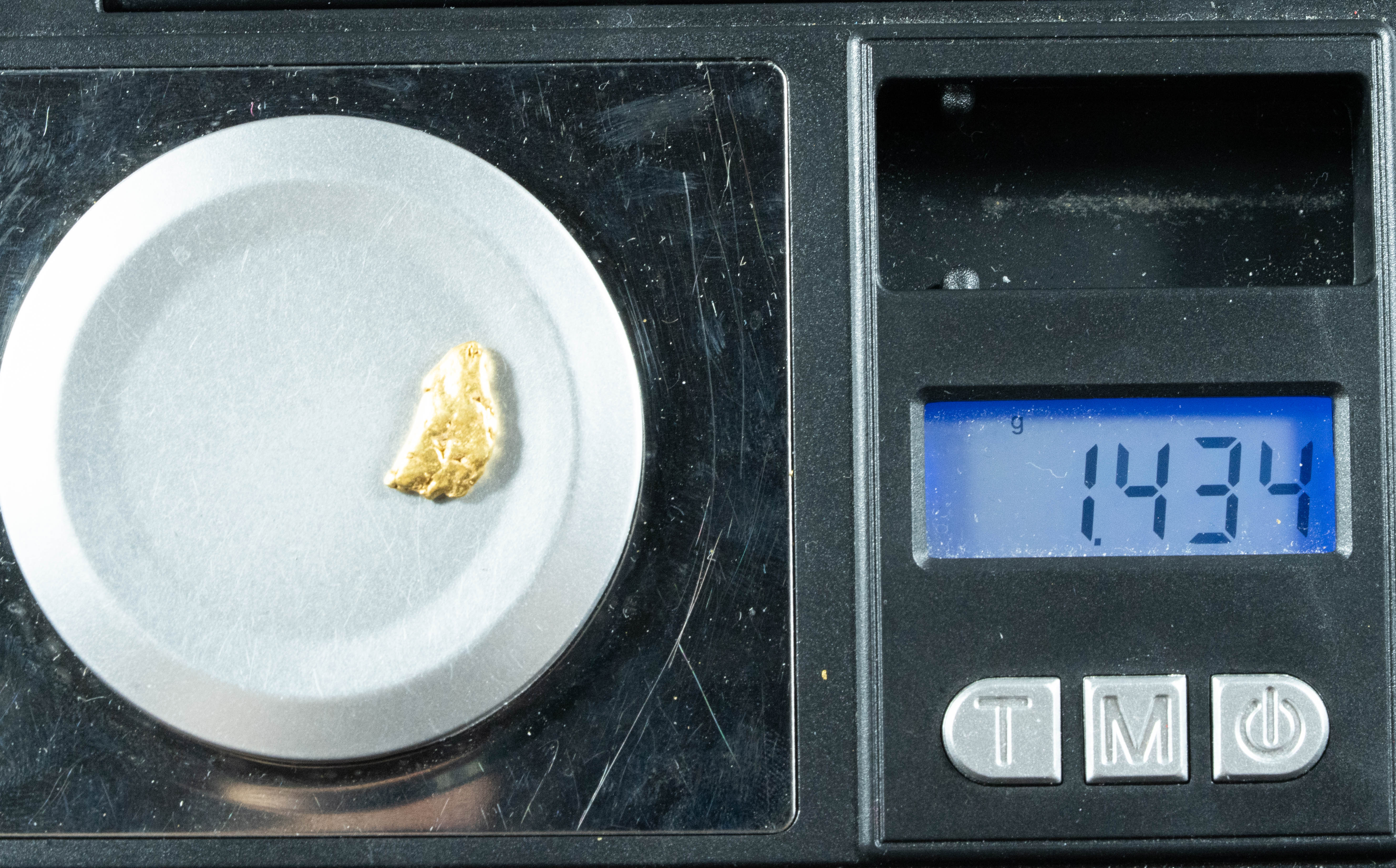 #109 Alaskan BC Natural Gold Nugget 1.43 Grams Genuine