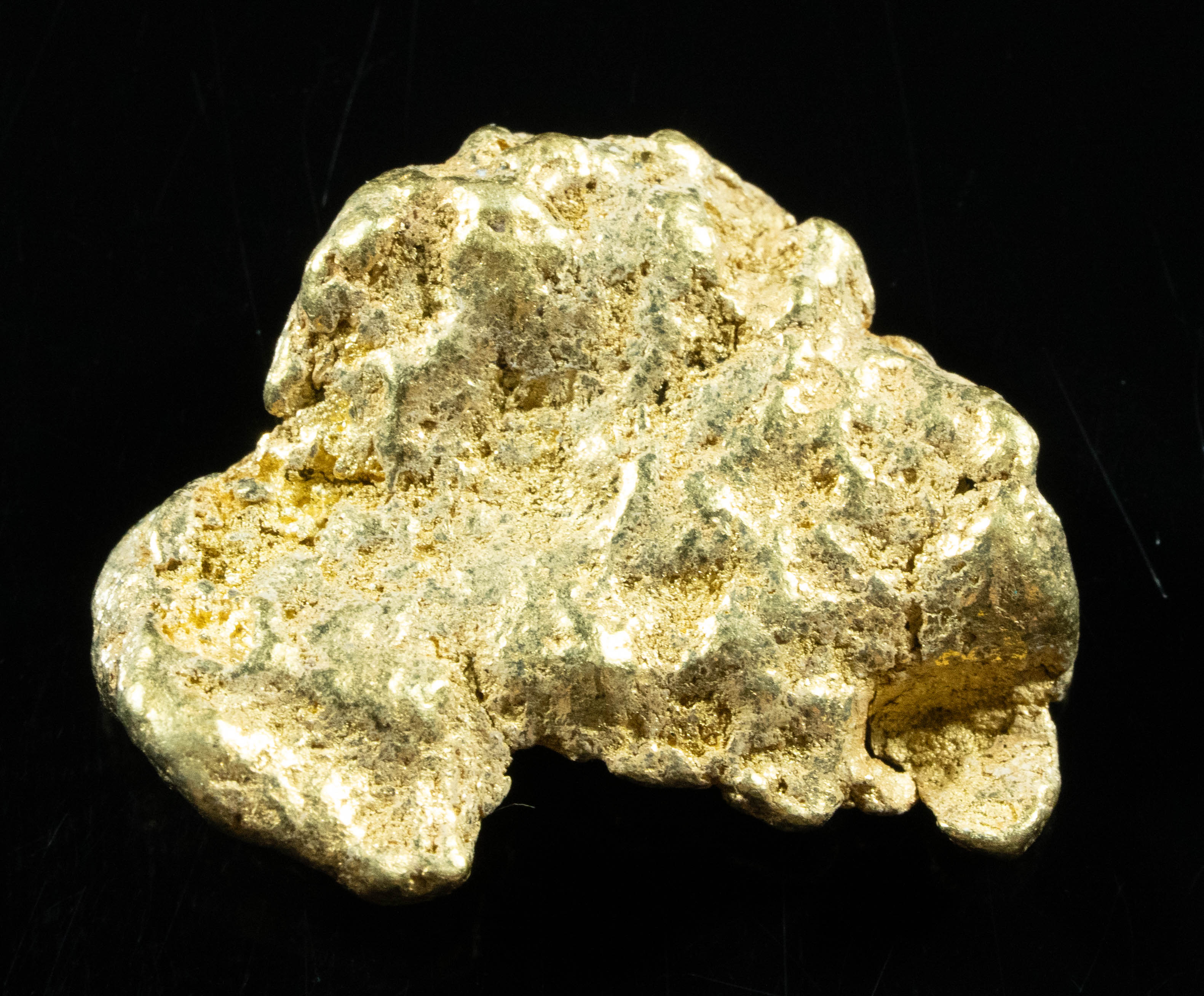 #543 Large Alaskan BC Gold Nugget 22.41 Grams Genuine