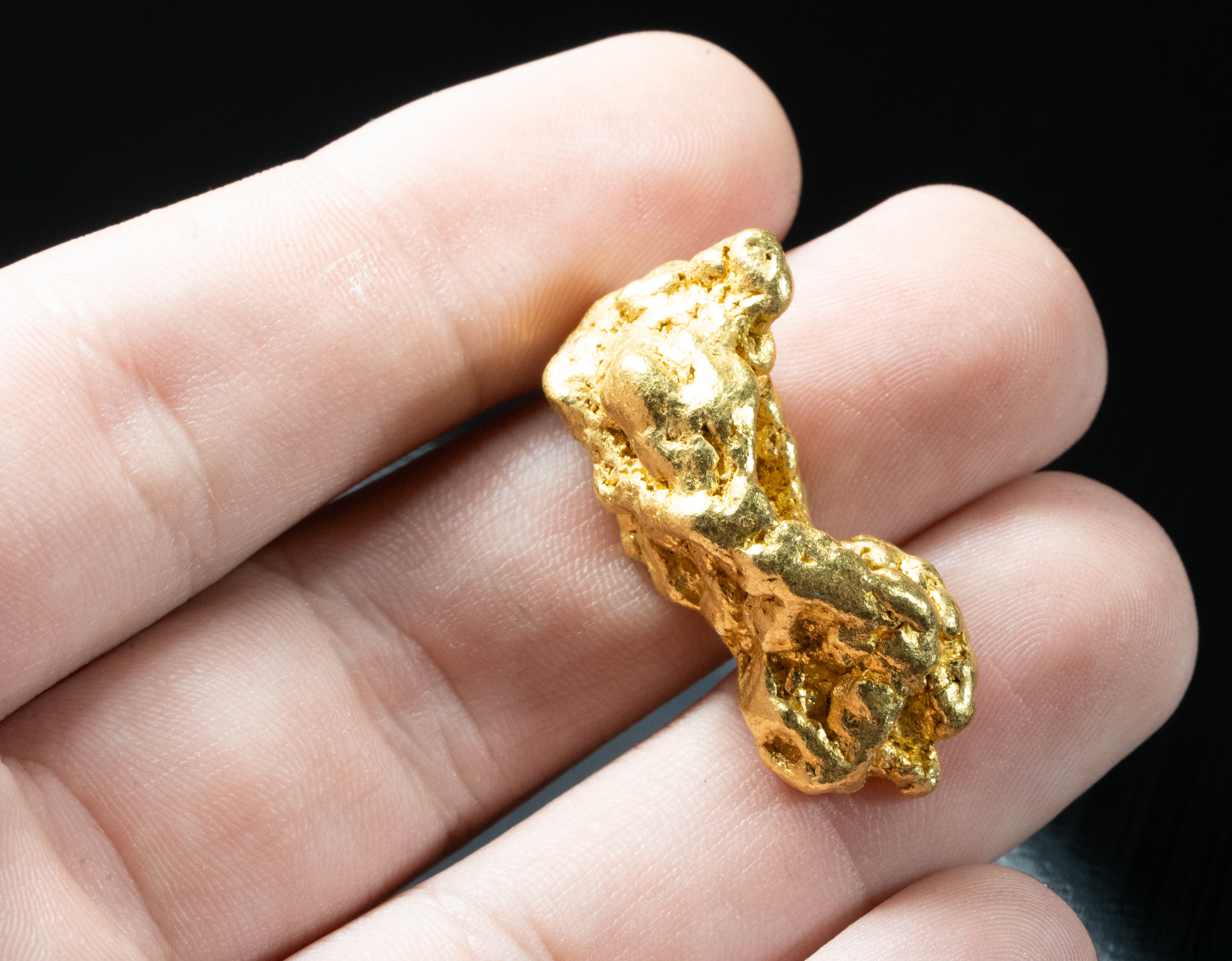 #551 Large Alaskan BC Gold Nugget 36.13 Grams Genuine