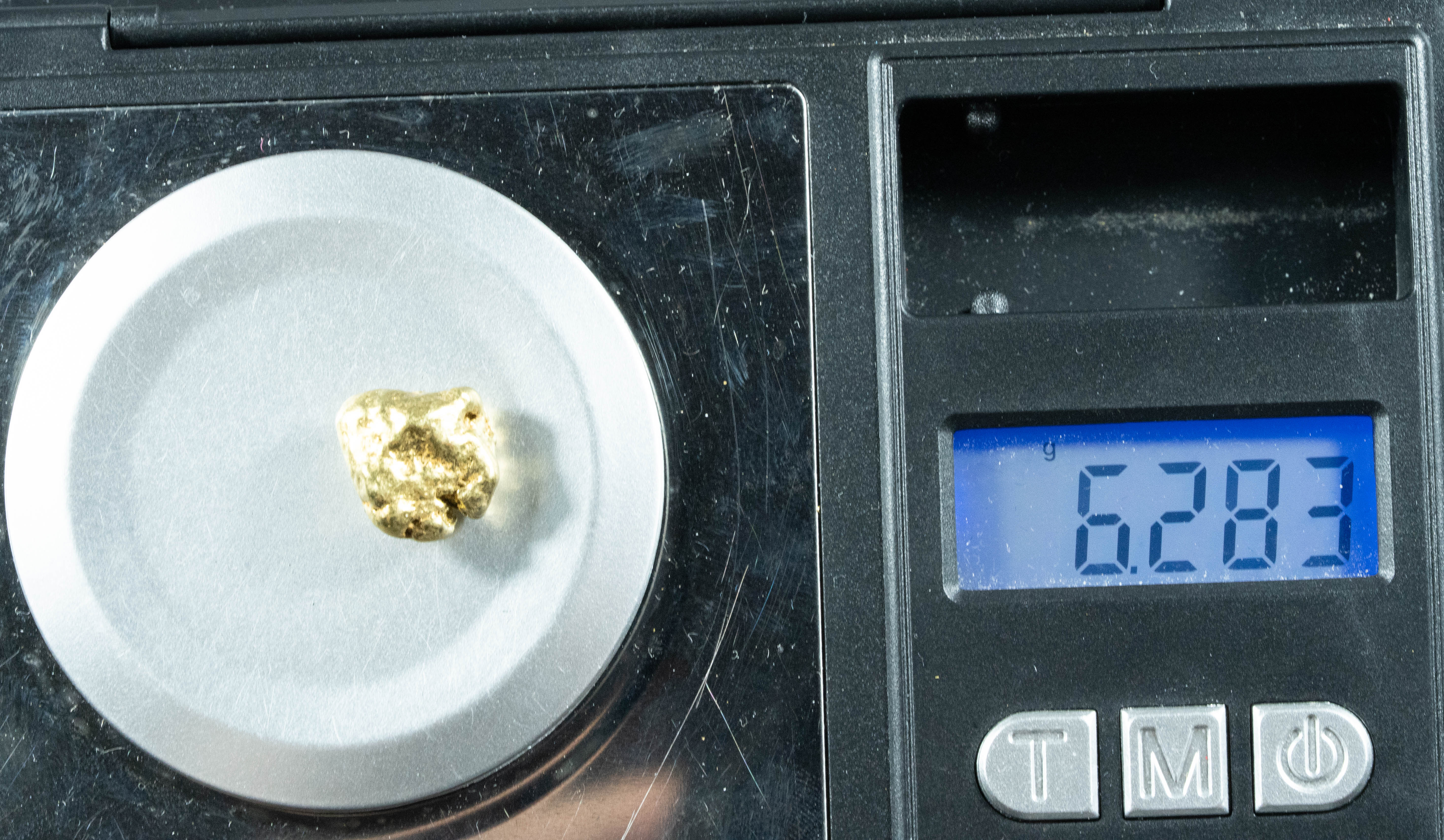 #420 Alaskan BC Natural Gold Nugget 6.28 Grams Genuine