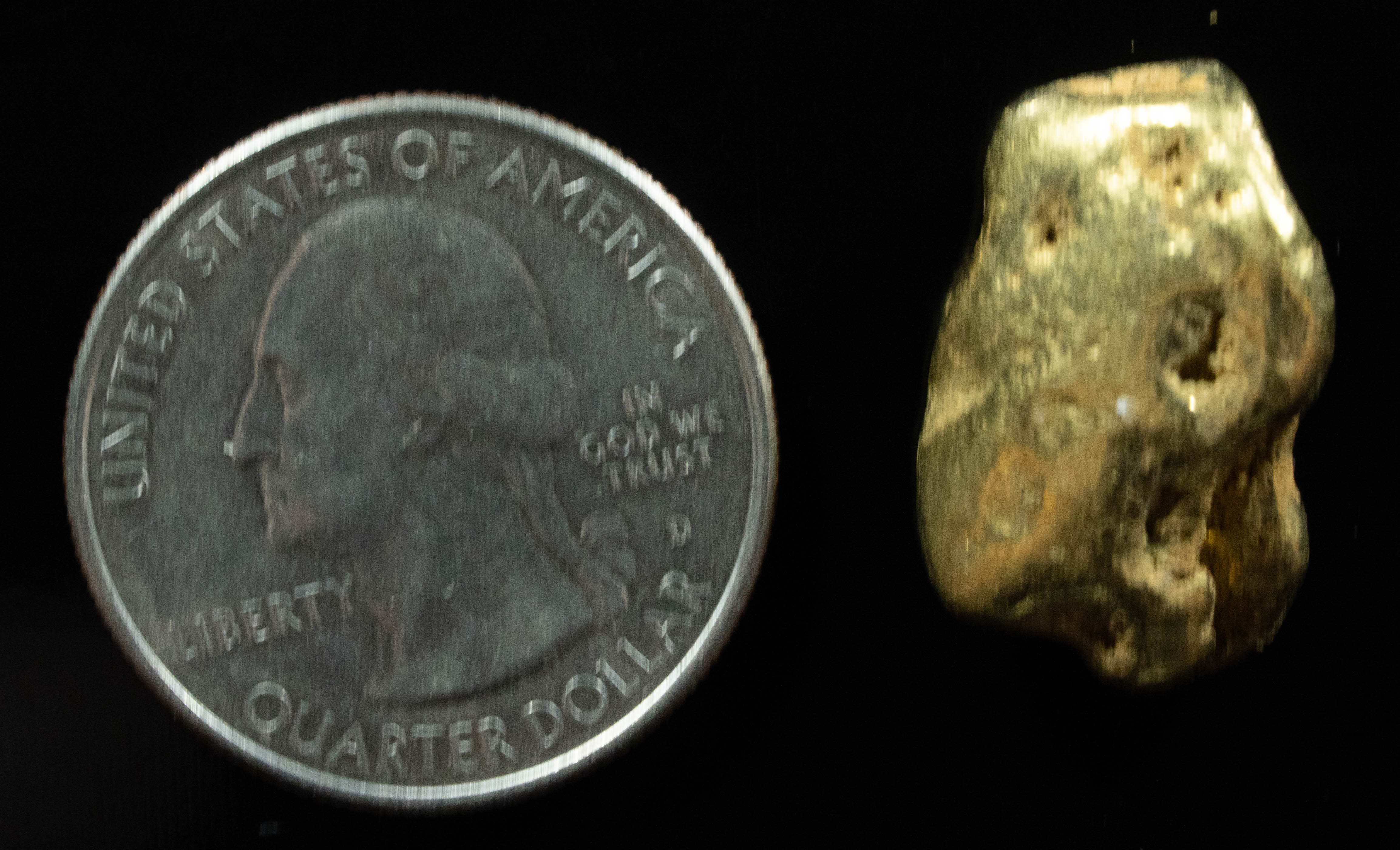 #482 Alaskan BC Natural Gold Nugget 15.91 Grams Genuine
