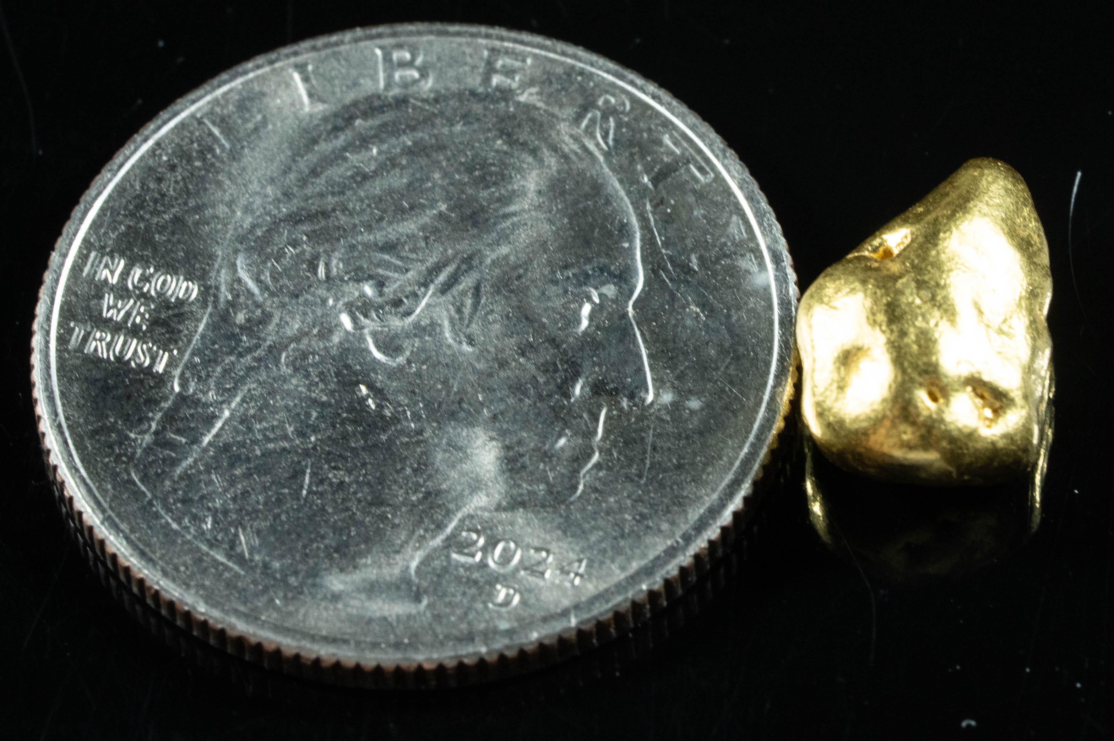 #2 California Gold Nugget 4.66 Gram Authentic Natural