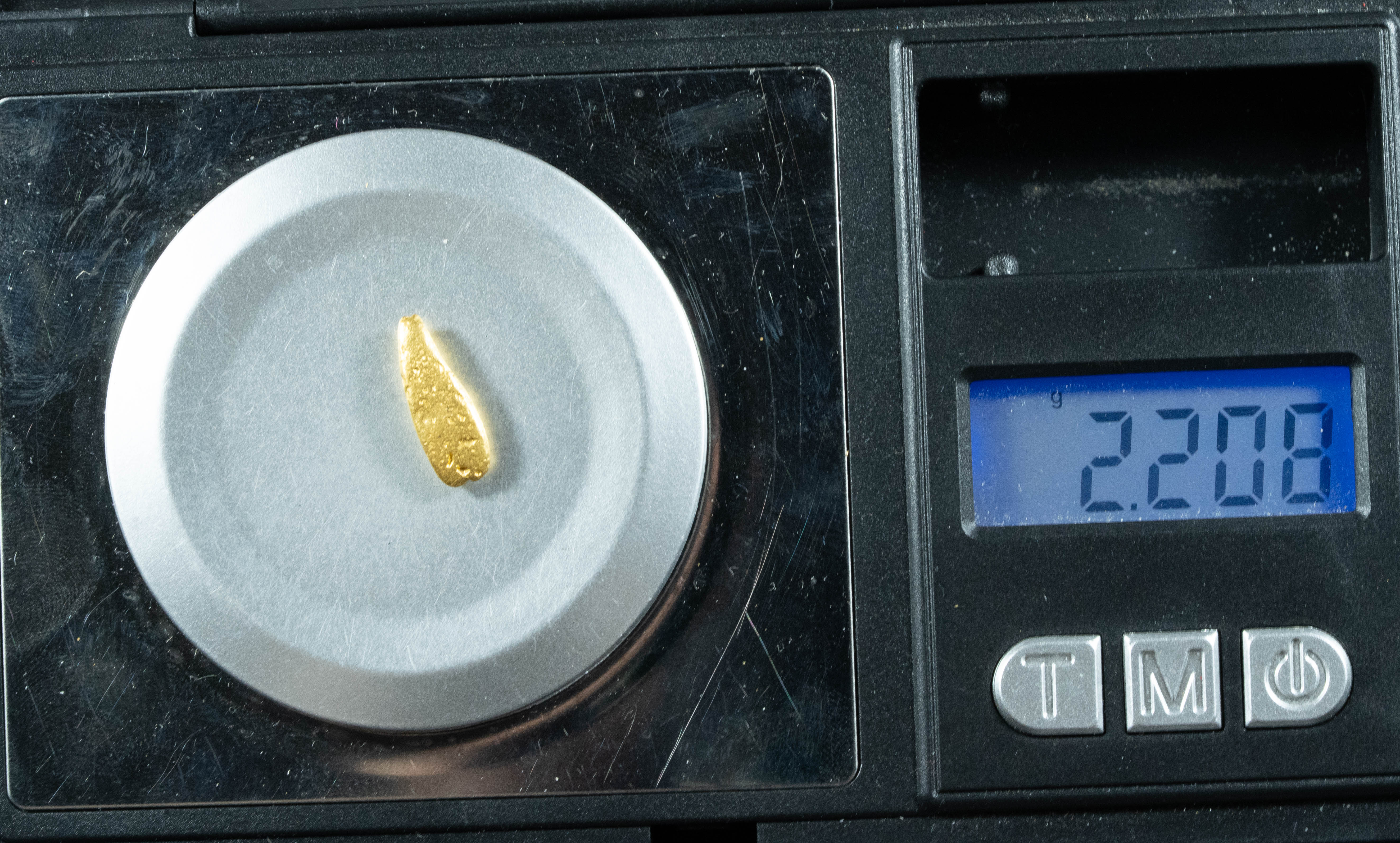 #1063 Natural Gold Nugget Australian 2.20 Grams Genuine
