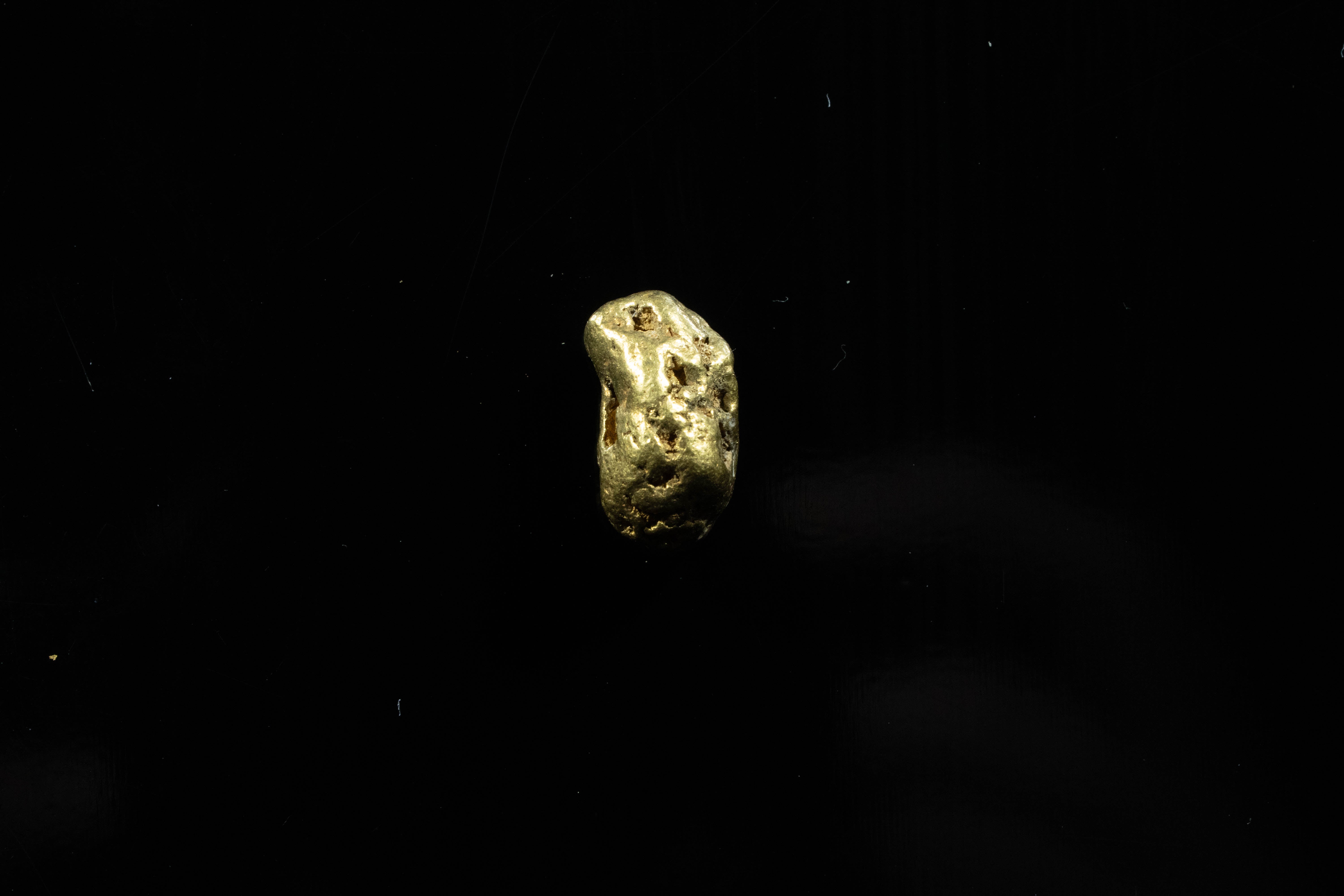 #403 Alaskan BC Natural Gold Nugget 7.04 Grams Genuine