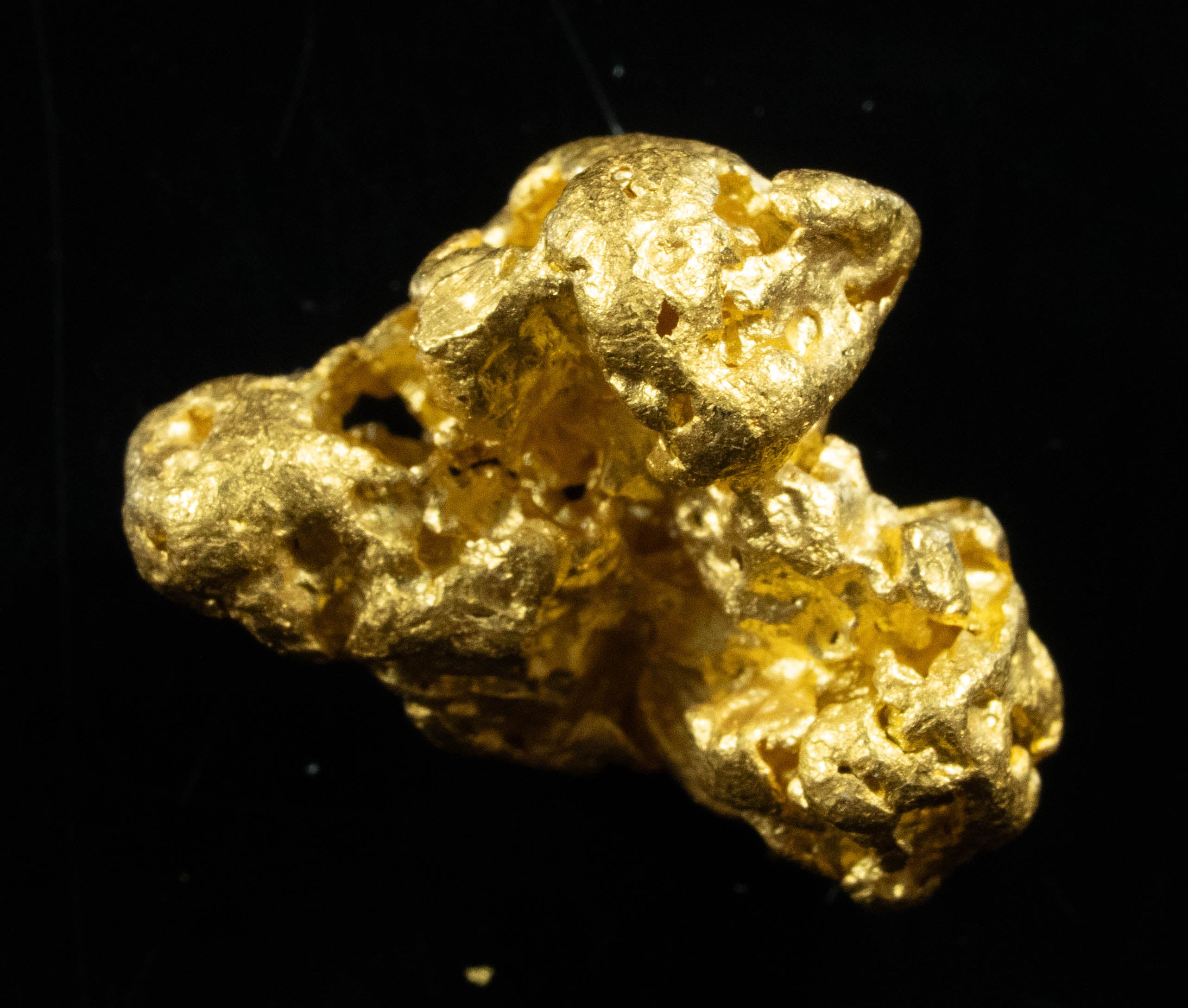 #1083 Natural Gold Nugget Australian 8.93 Grams Genuine