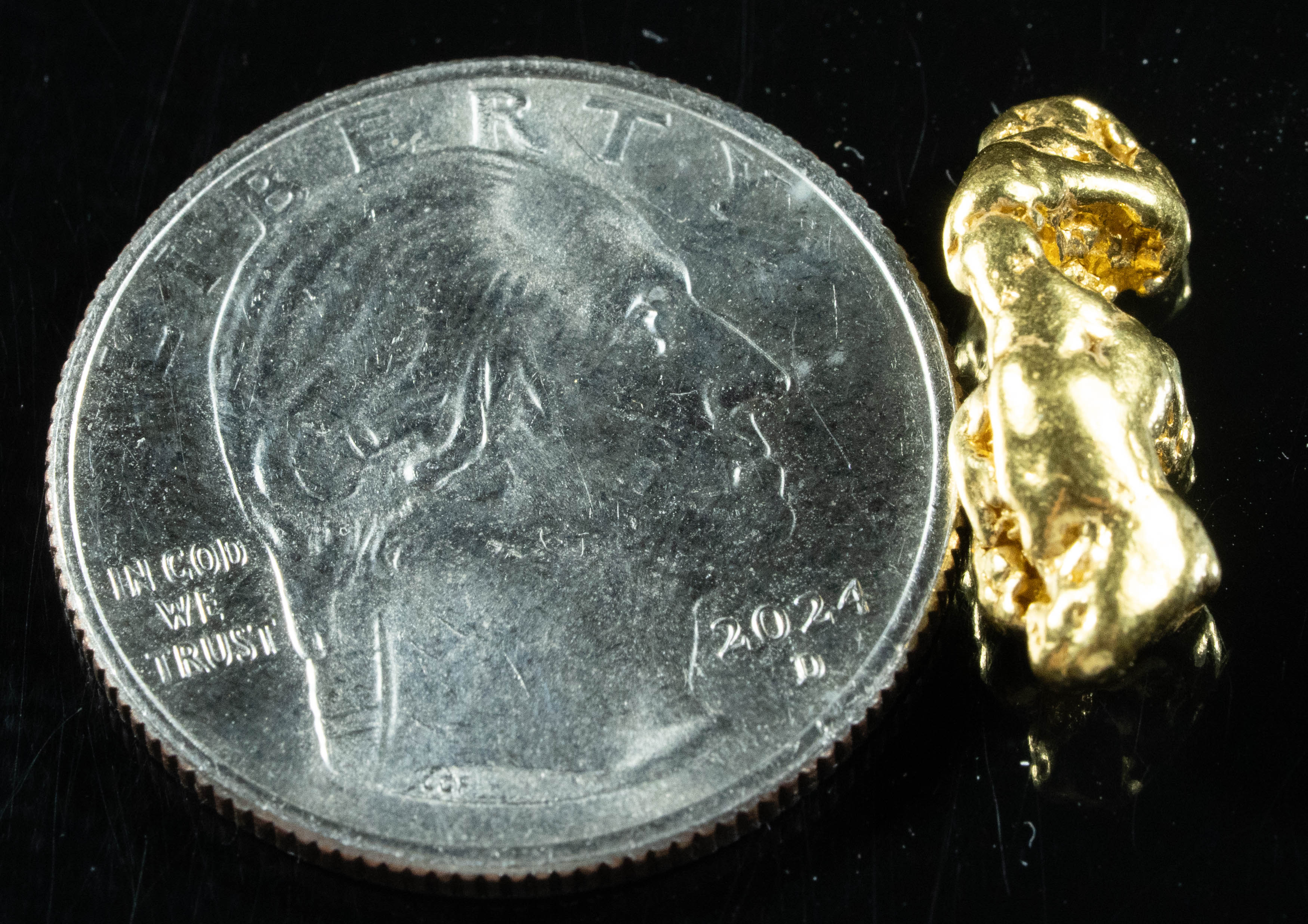 #20 California Gold Nugget 4.29 Gram Authentic Natural