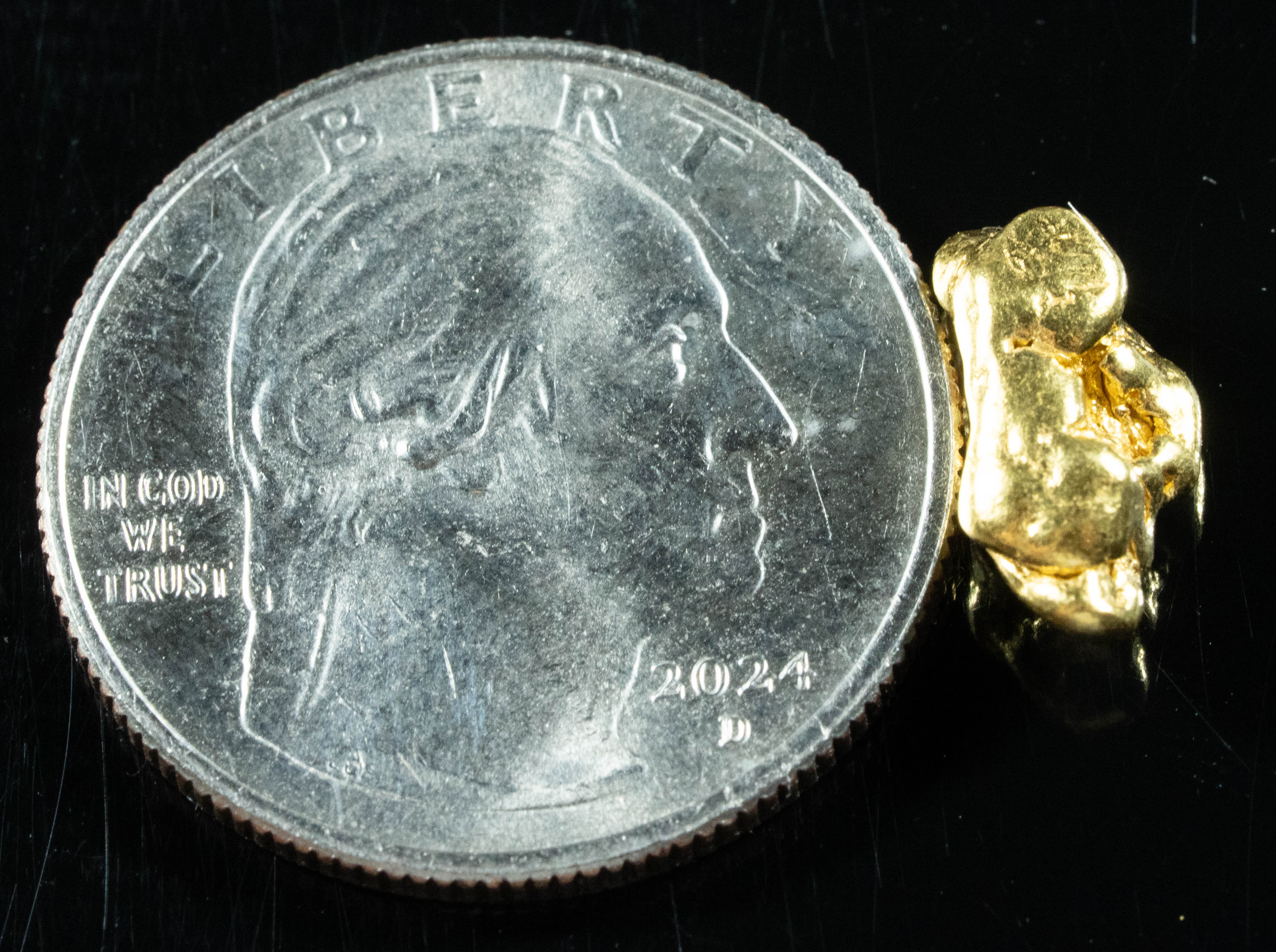 #22 California Gold Nugget 3.25 Gram Authentic Natural