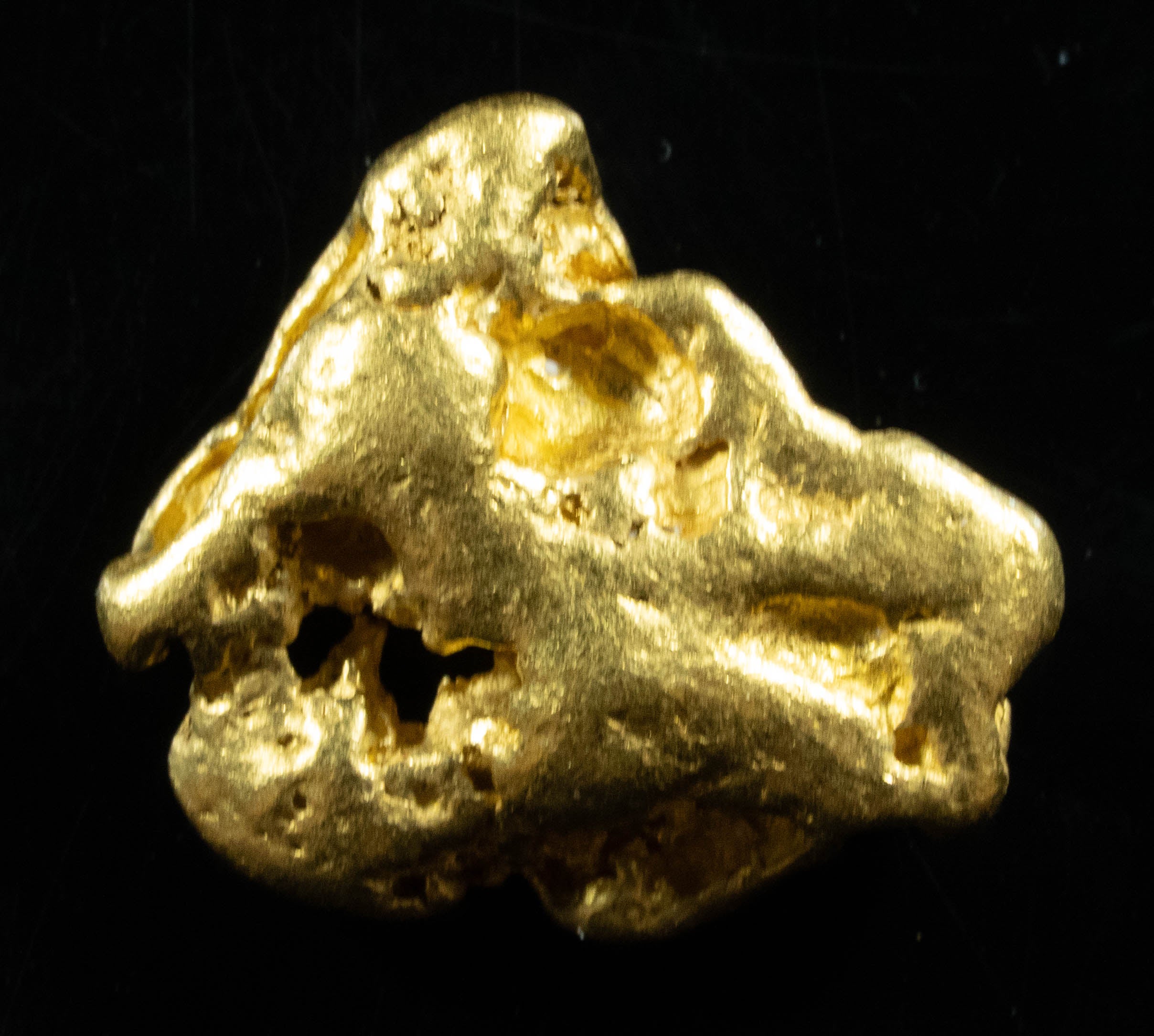 #1088 Natural Gold Nugget Australian 12.10 Grams Genuine