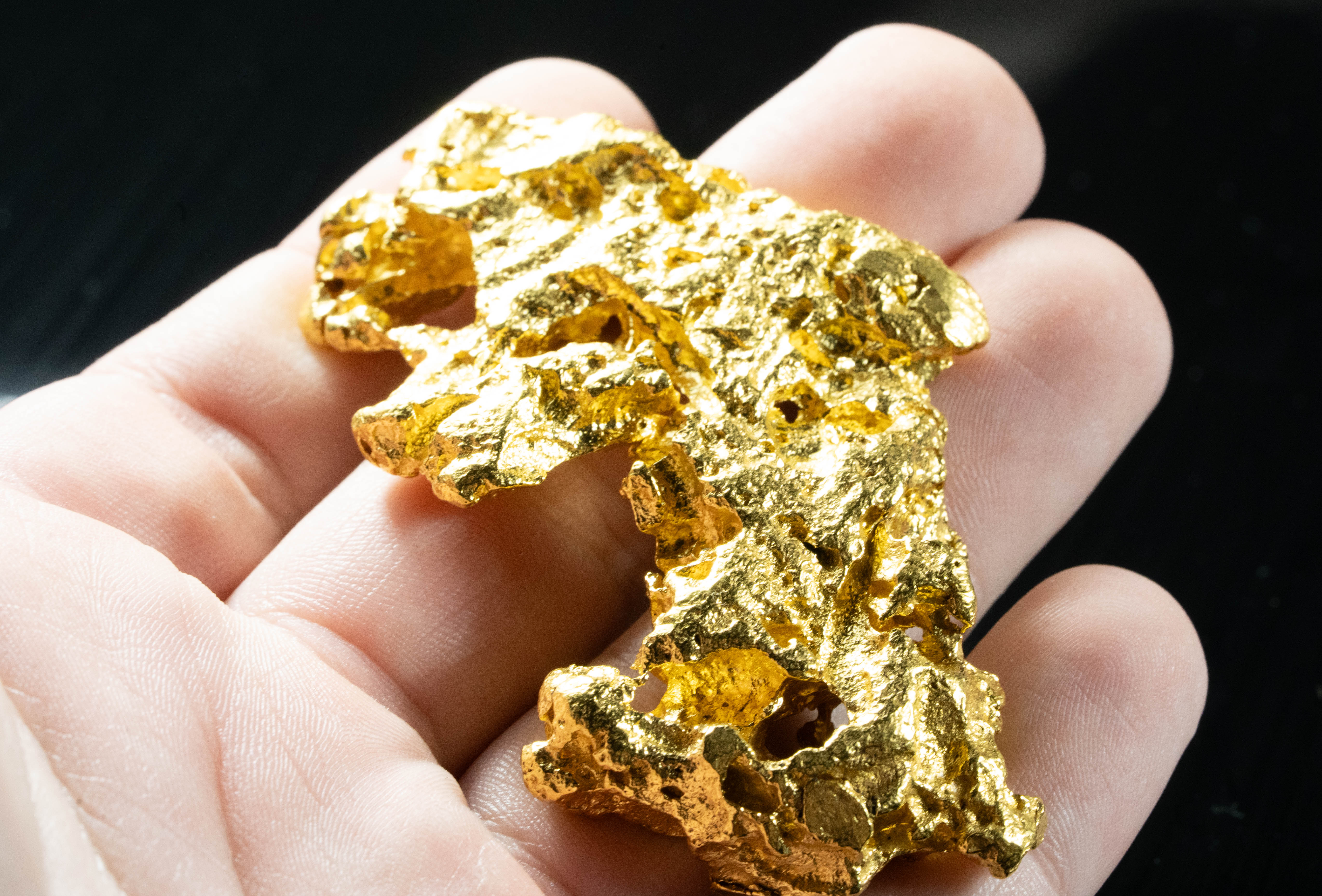 Large Sonora Mexico Natural Gold Nugget 173.23 Grams - 5.56 Troy Ounces