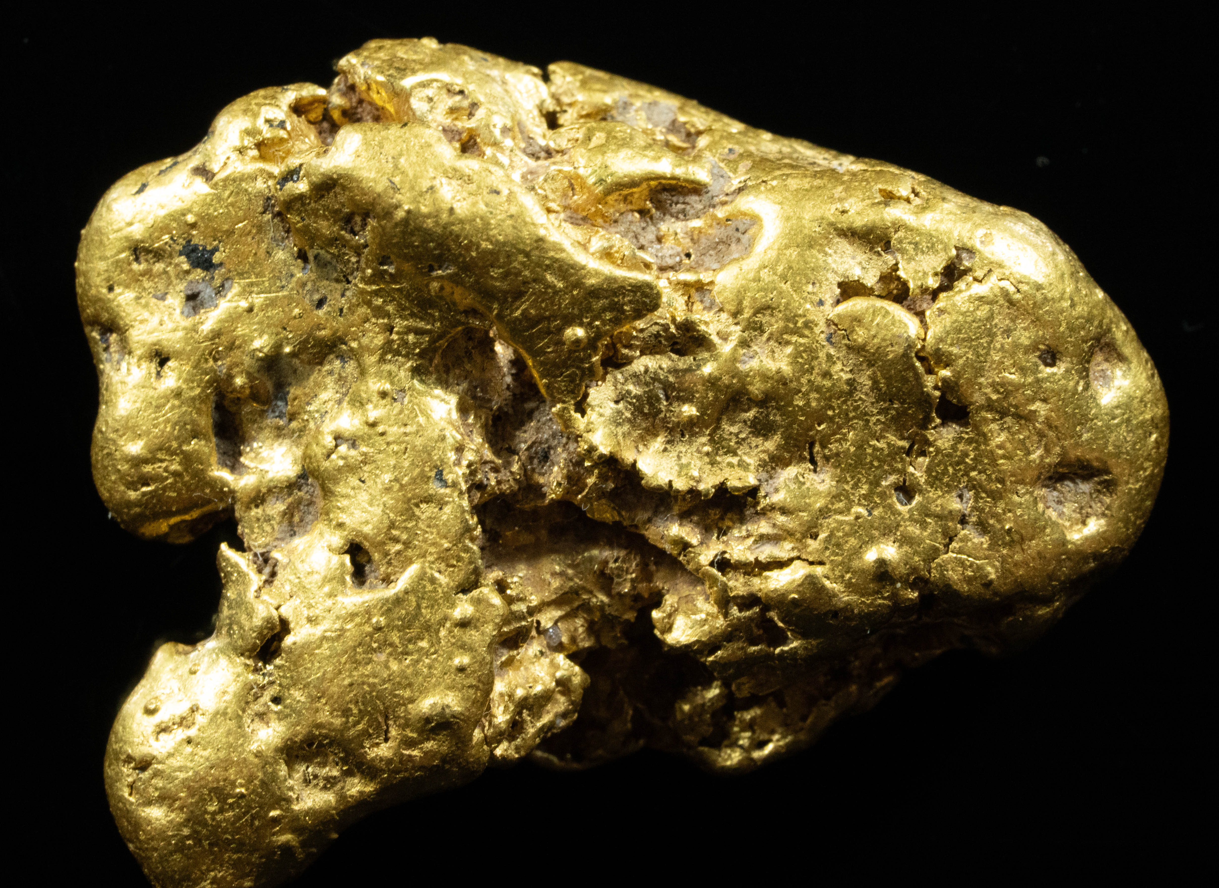 #105 Large Sonora Mexico Natural Gold Nugget 27.35 Grams