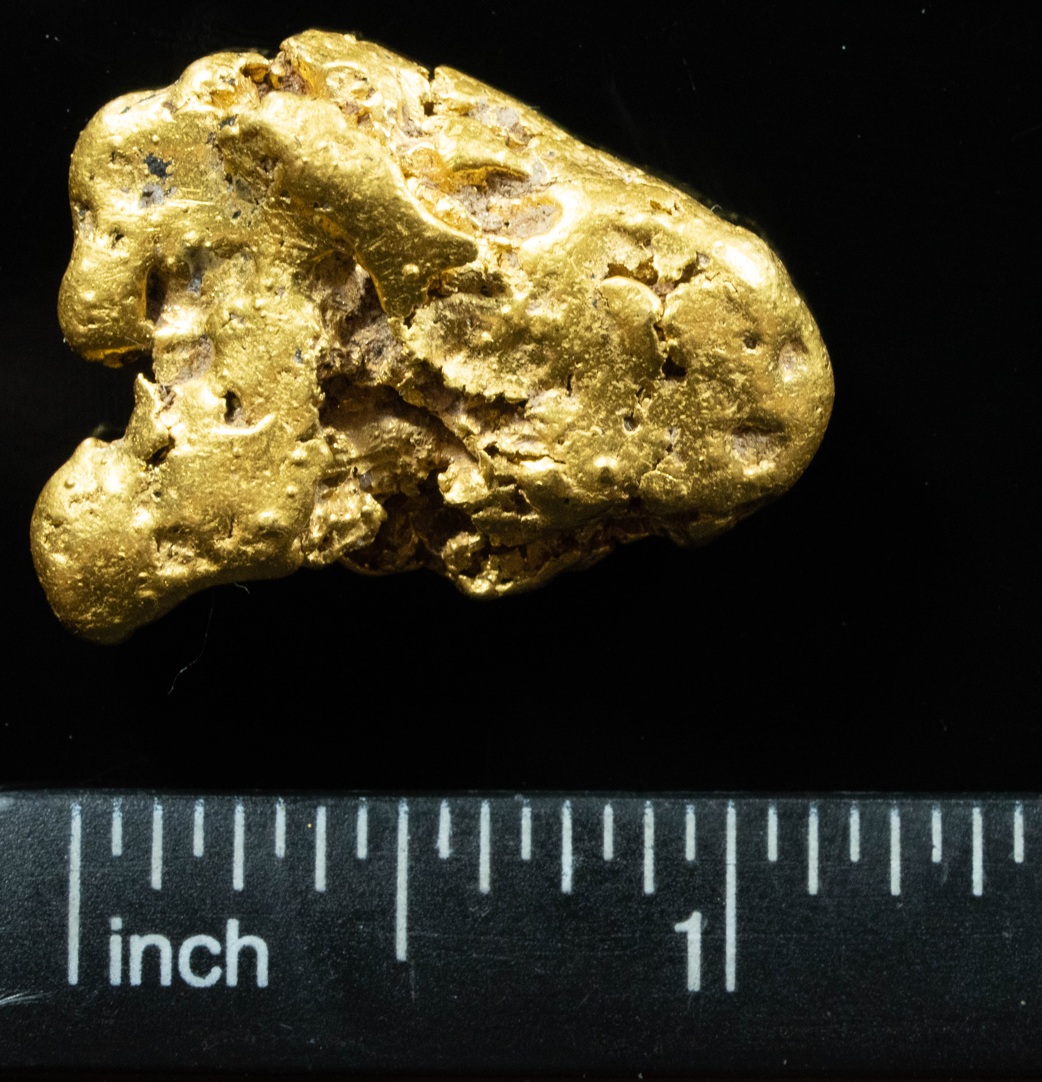 #105 Large Sonora Mexico Natural Gold Nugget 27.35 Grams