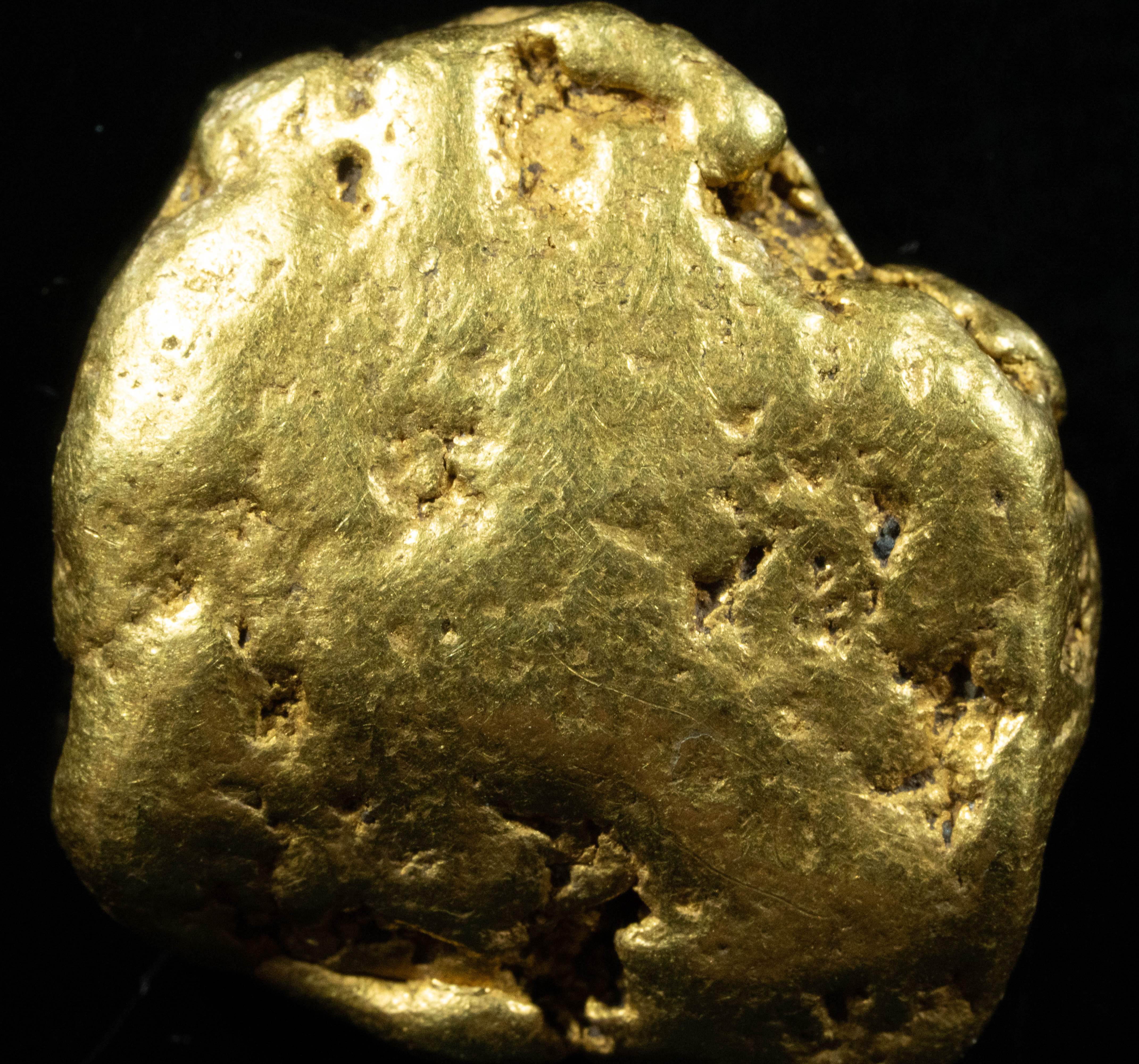 #542 Large Alaskan BC Gold Nugget 24.89 Grams Genuine