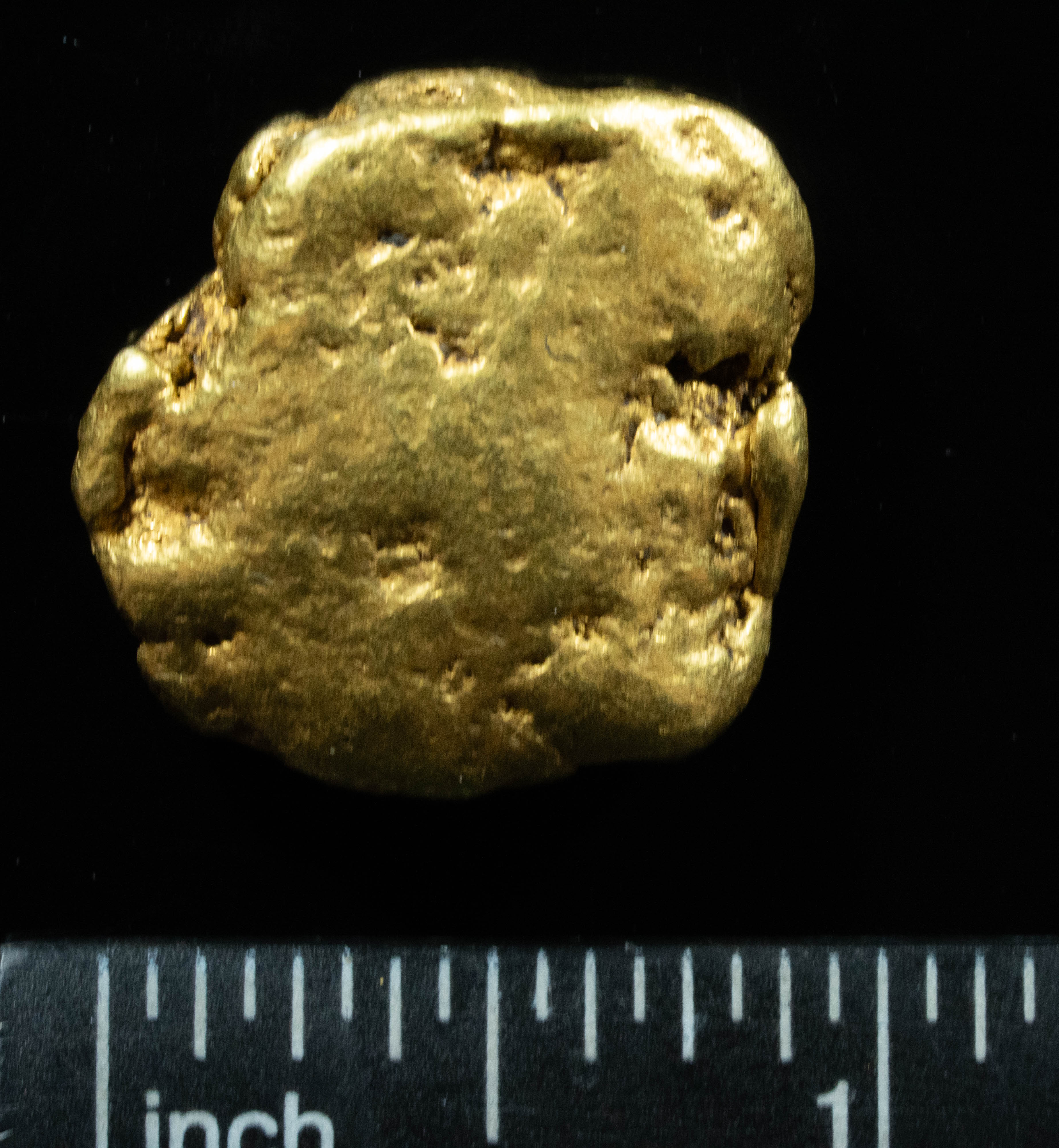 #542 Large Alaskan BC Gold Nugget 24.89 Grams Genuine