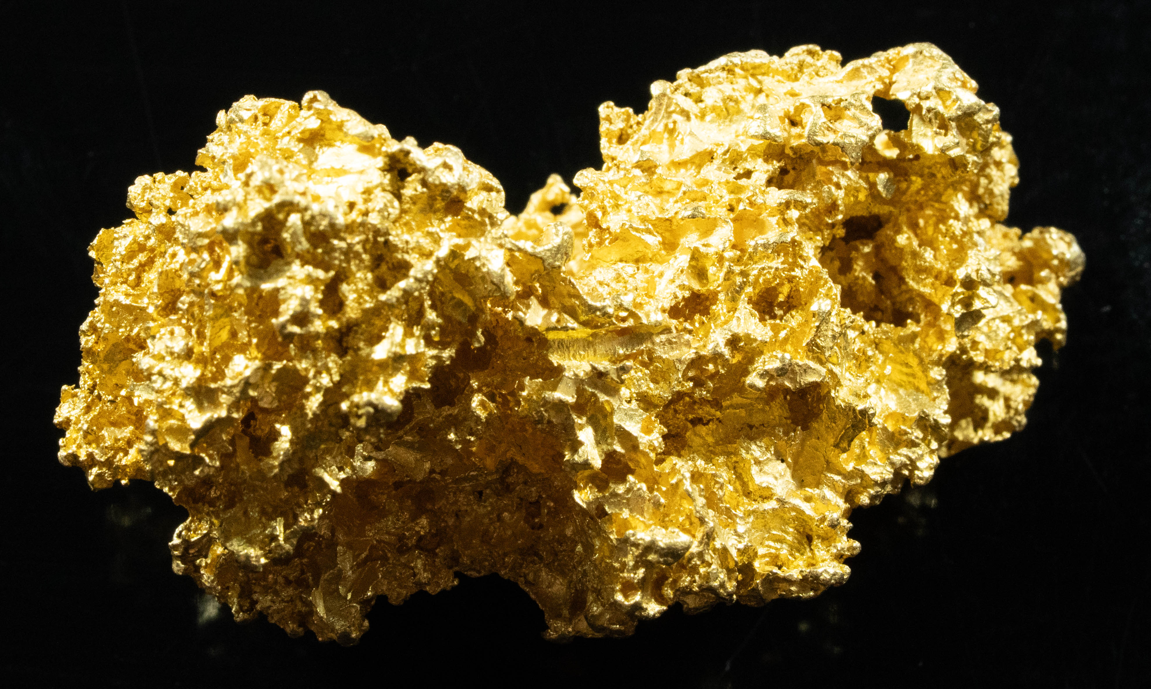 #1202 Natural Gold Nugget Australian 46.50 Grams Genuine