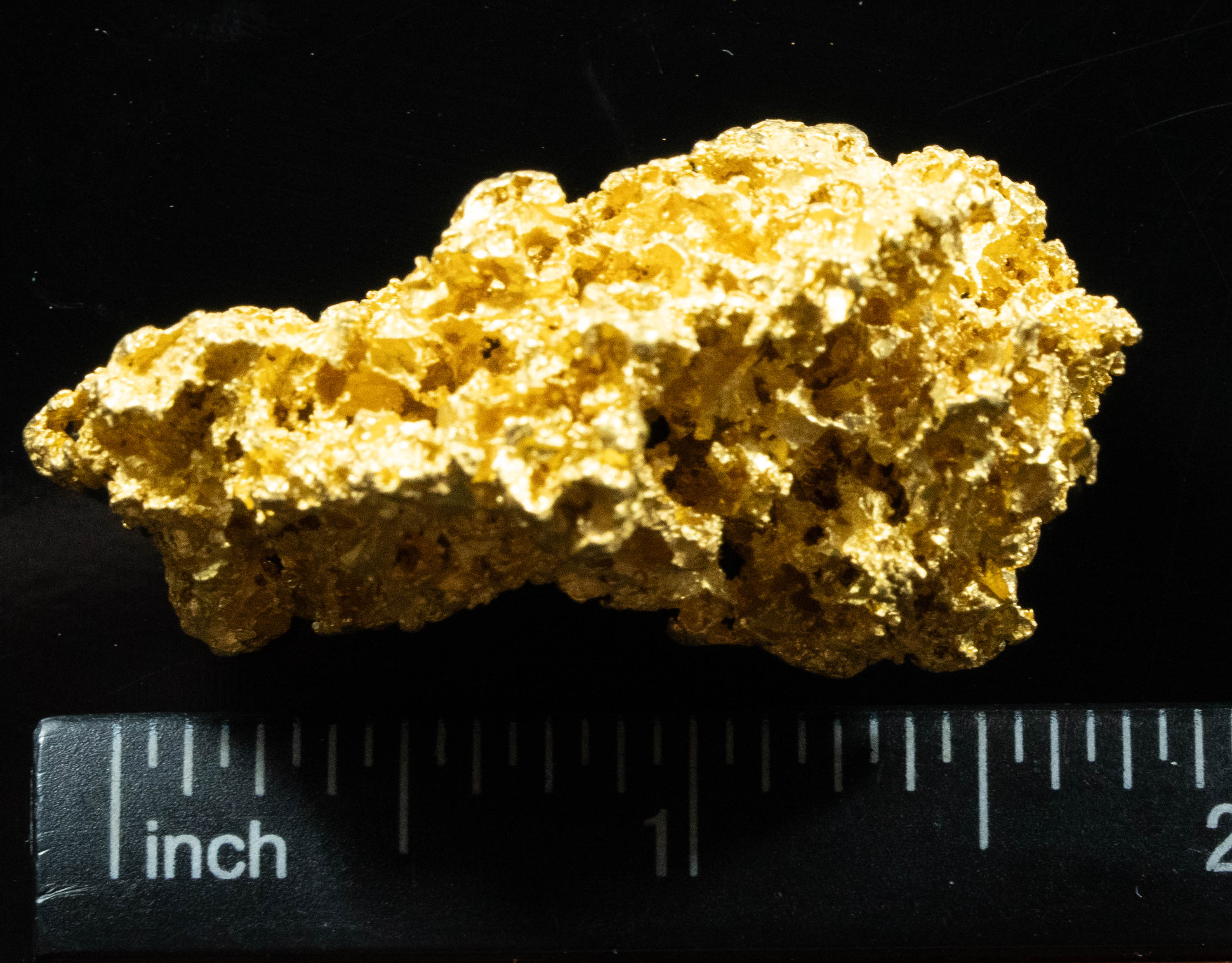 #1202 Natural Gold Nugget Australian 46.50 Grams Genuine