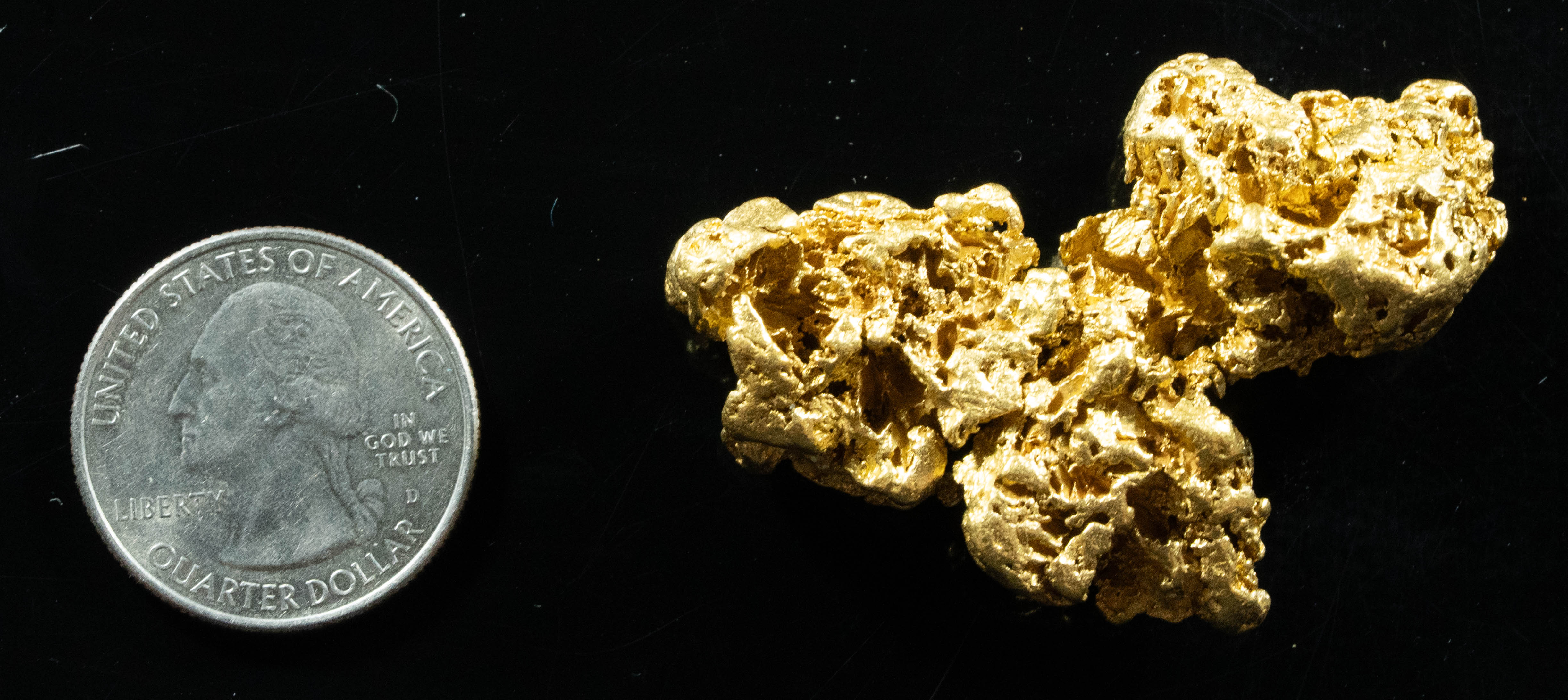 Large Australian Natural Gold Nugget 67.11 Grams - 2.15 Troy Ounces