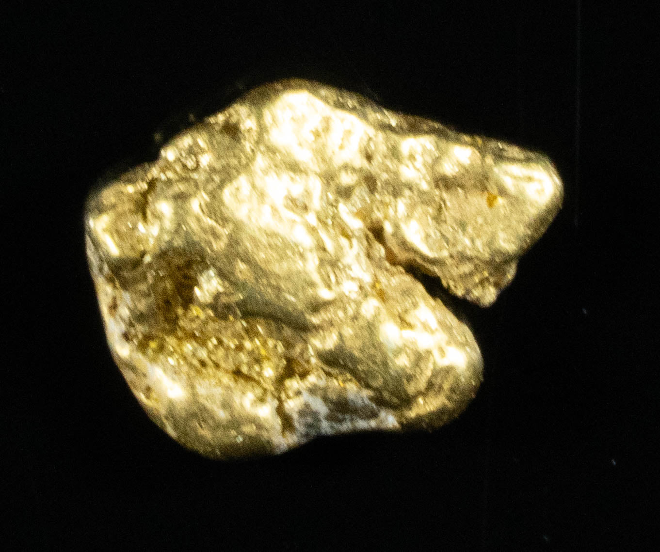 Alaskan-Yukon BC Gold Rush Natural Gold Nugget 0.07 Grams Genuine