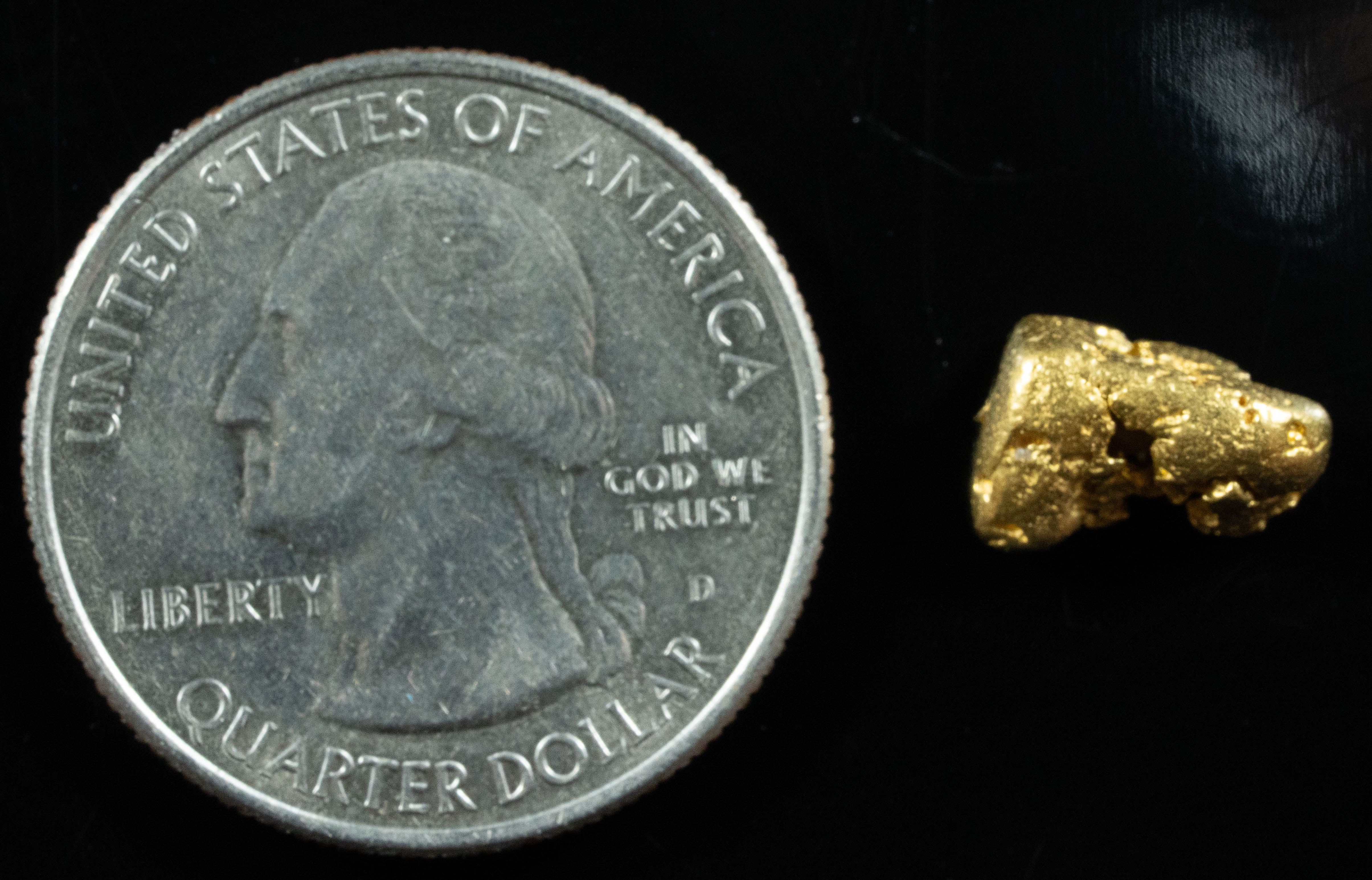 #721 Natural Gold Nugget Australian 1.46 Grams Genuine