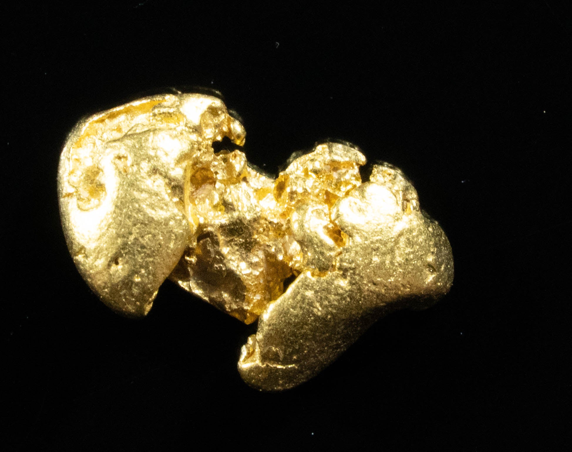 #726 Natural Gold Nugget Australian 1.61 Grams Genuine