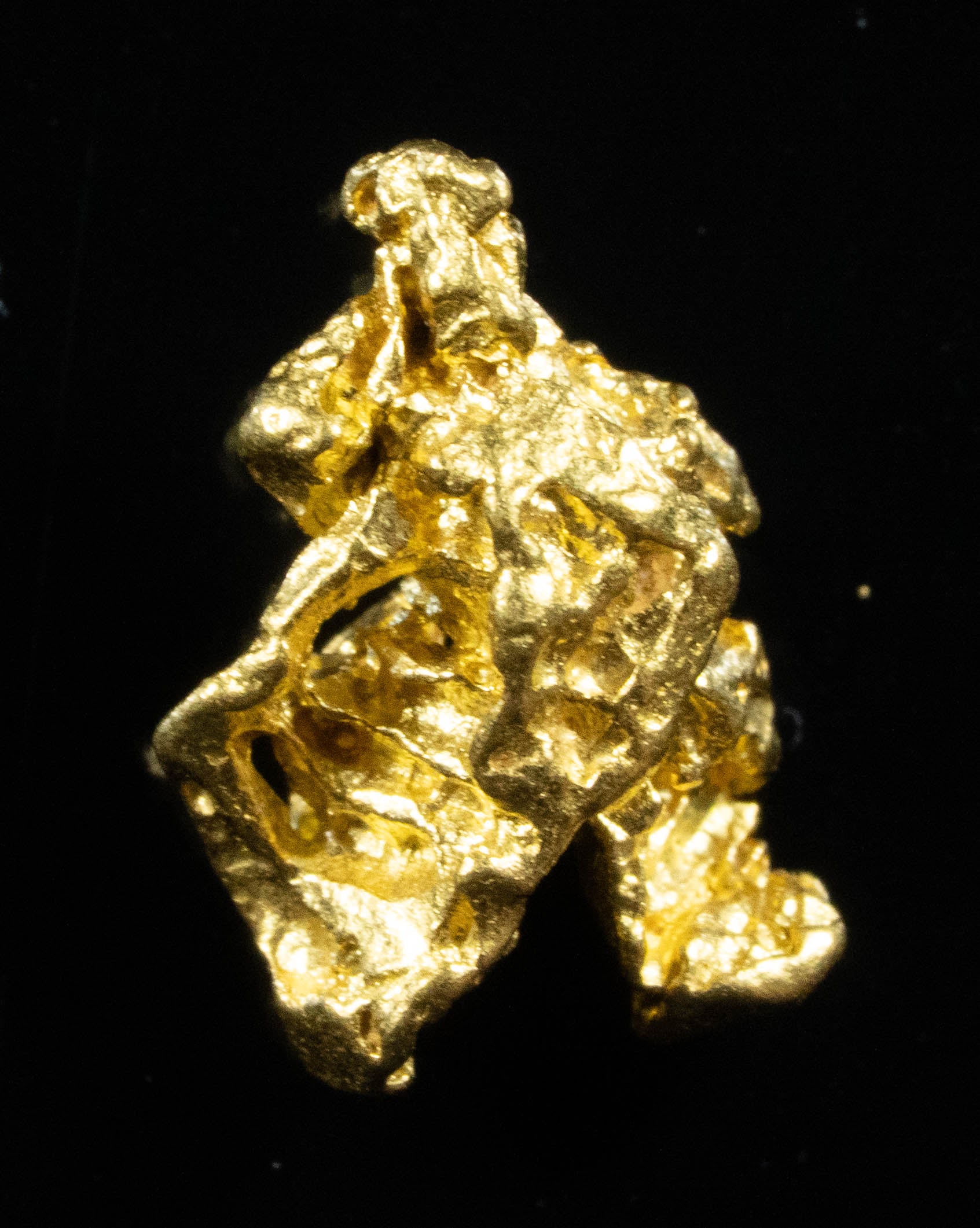 #734 Natural Gold Nugget Australian 1.03 Grams Genuine