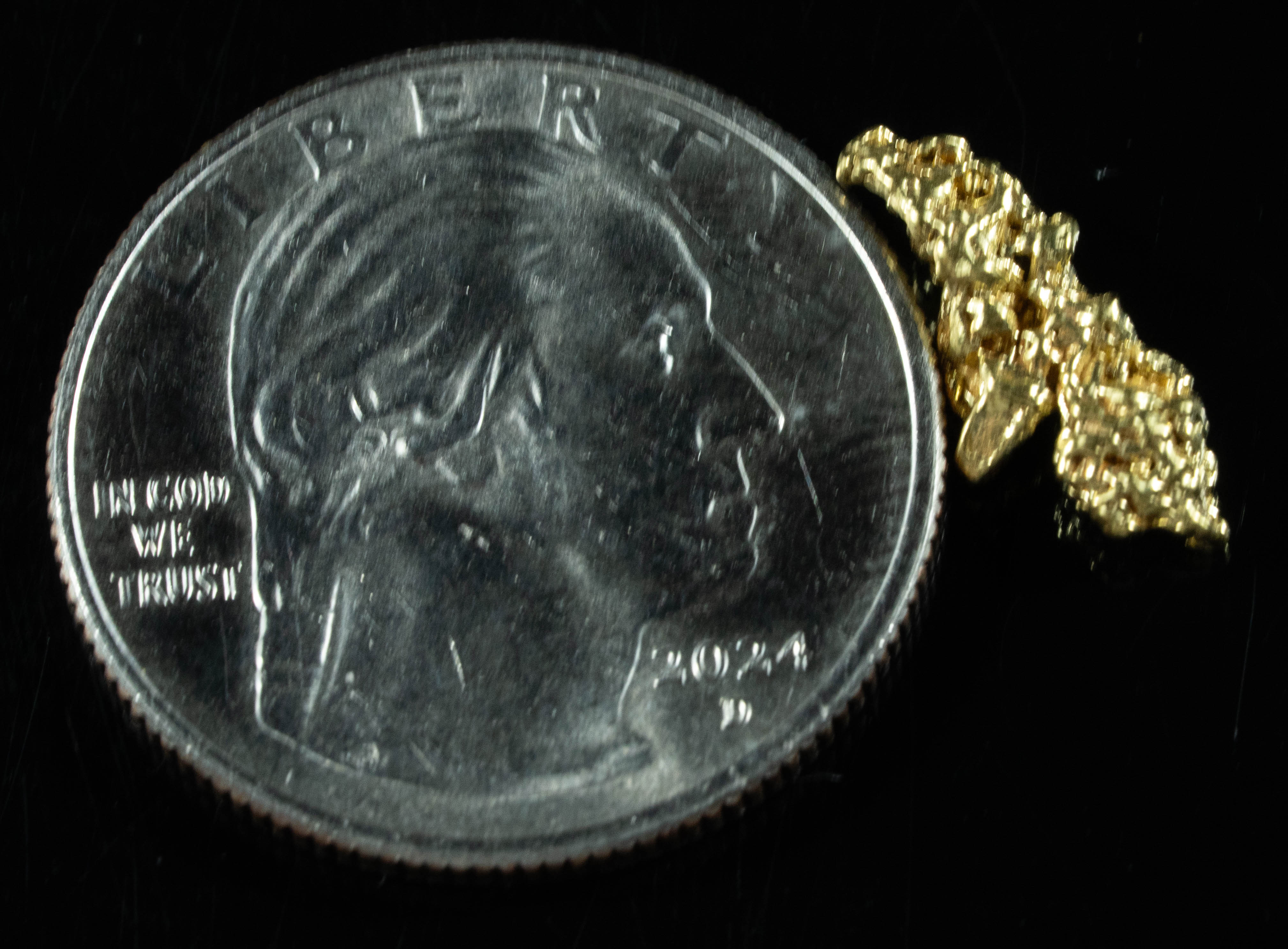 #37 Alaskan BC Natural Gold Nugget .98 Grams Genuine