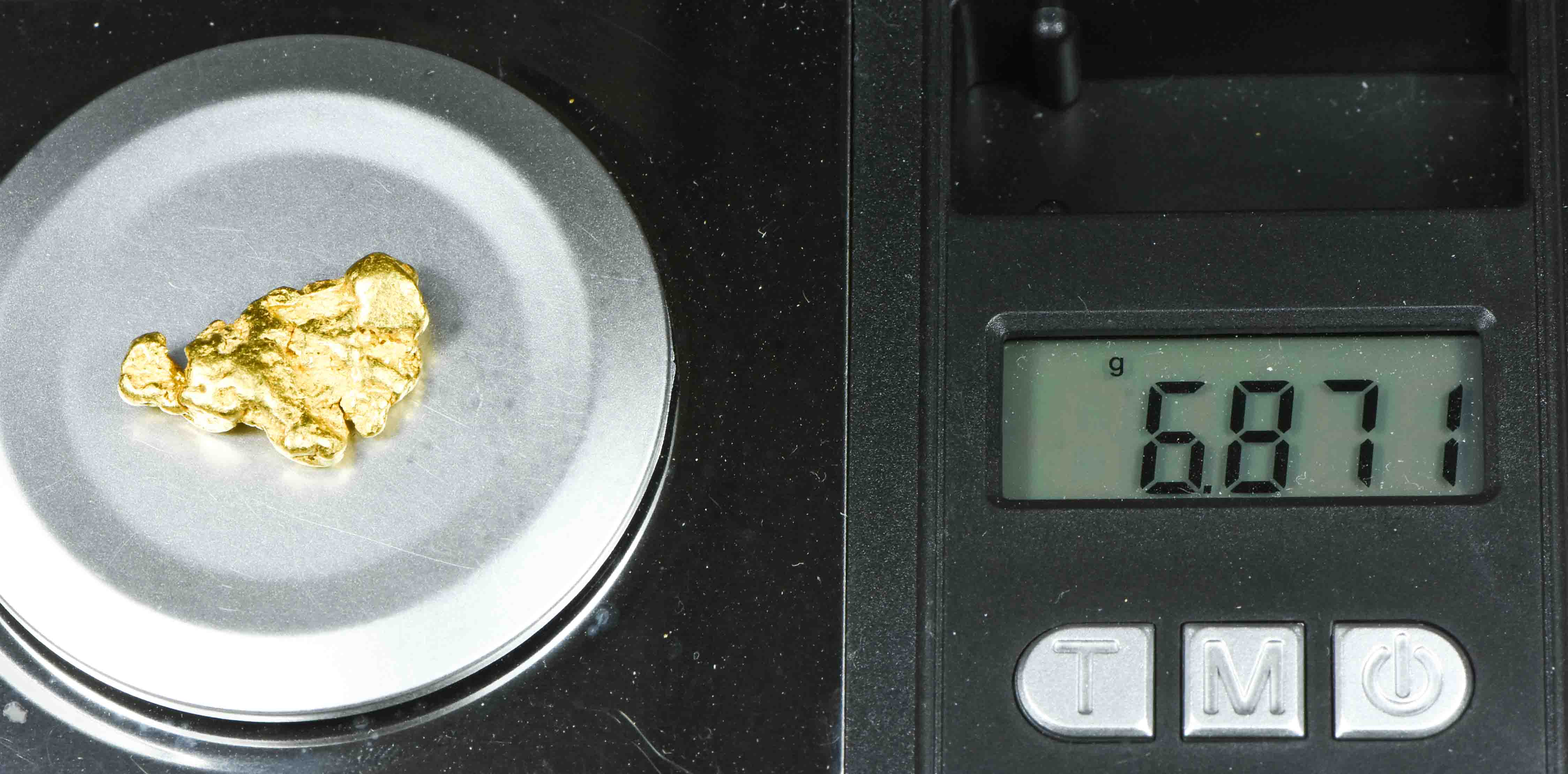 #41 Sonora Mexico Natural Gold Nugget 6.87 Grams Genuine