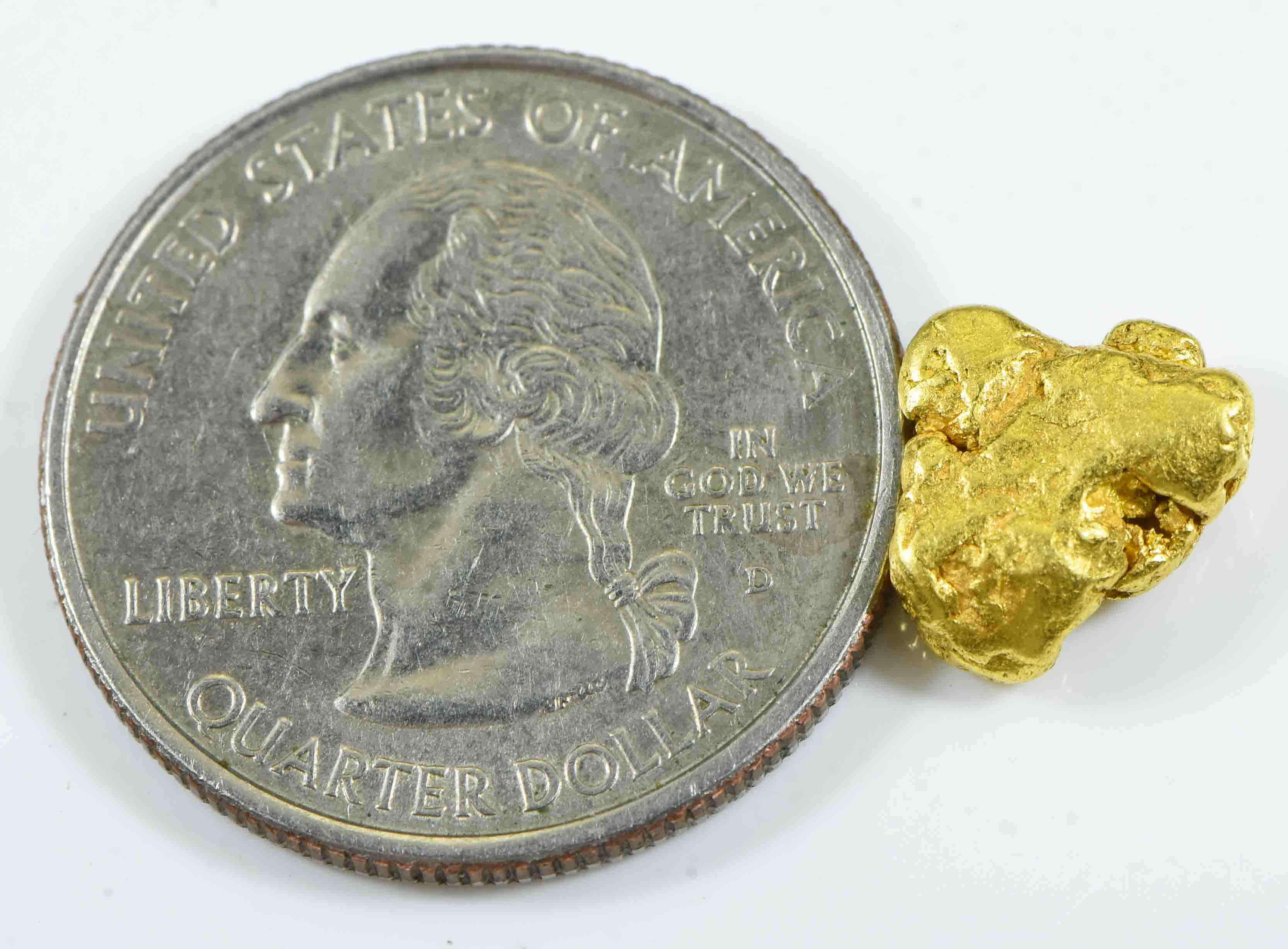 #323 Alaskan BC Natural Gold Nugget 2.71 Grams Genuine